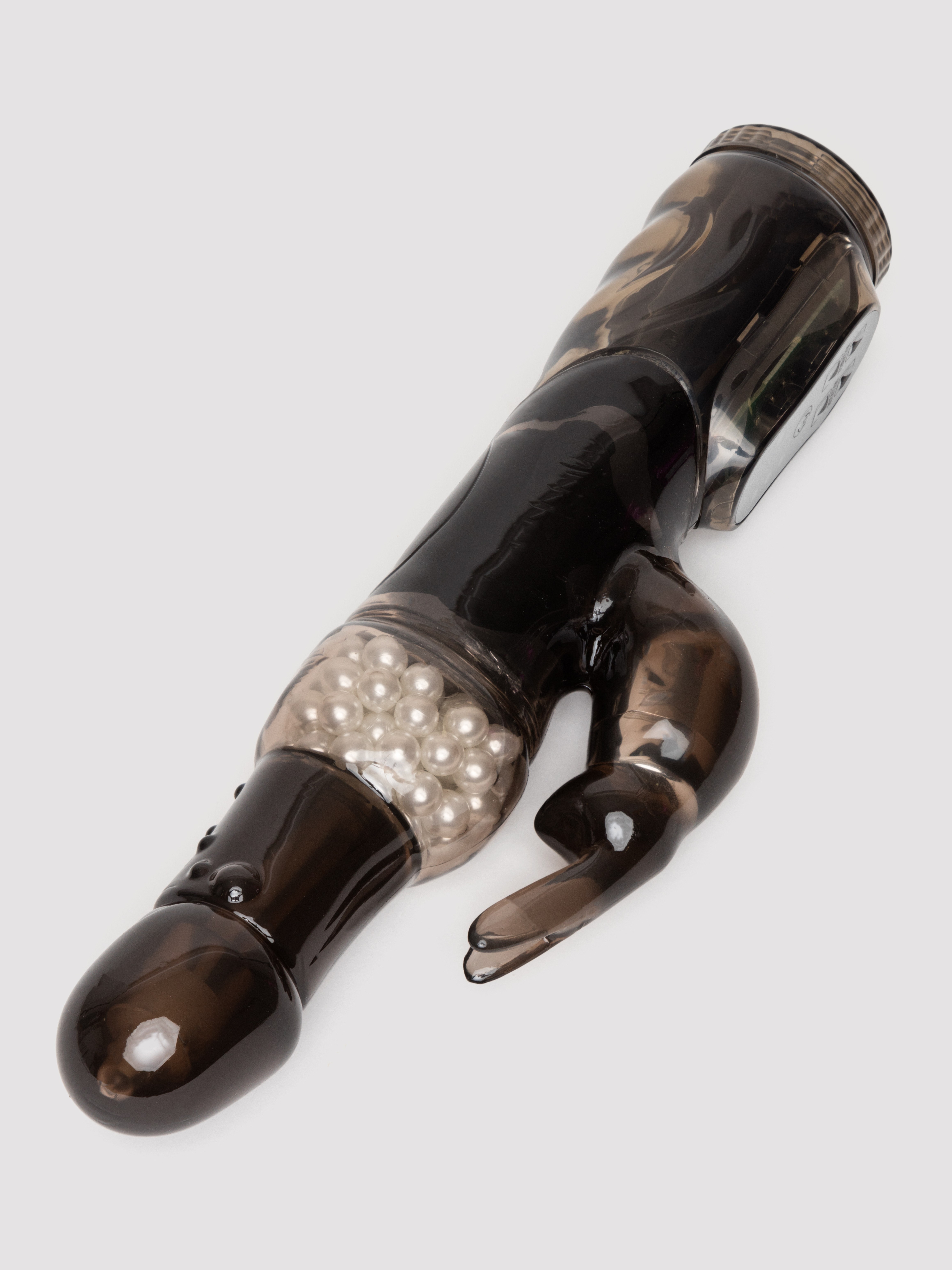 Lovehoney Jessica Rabbit 10 Function Rabbit Vibrator, Black, hi-res