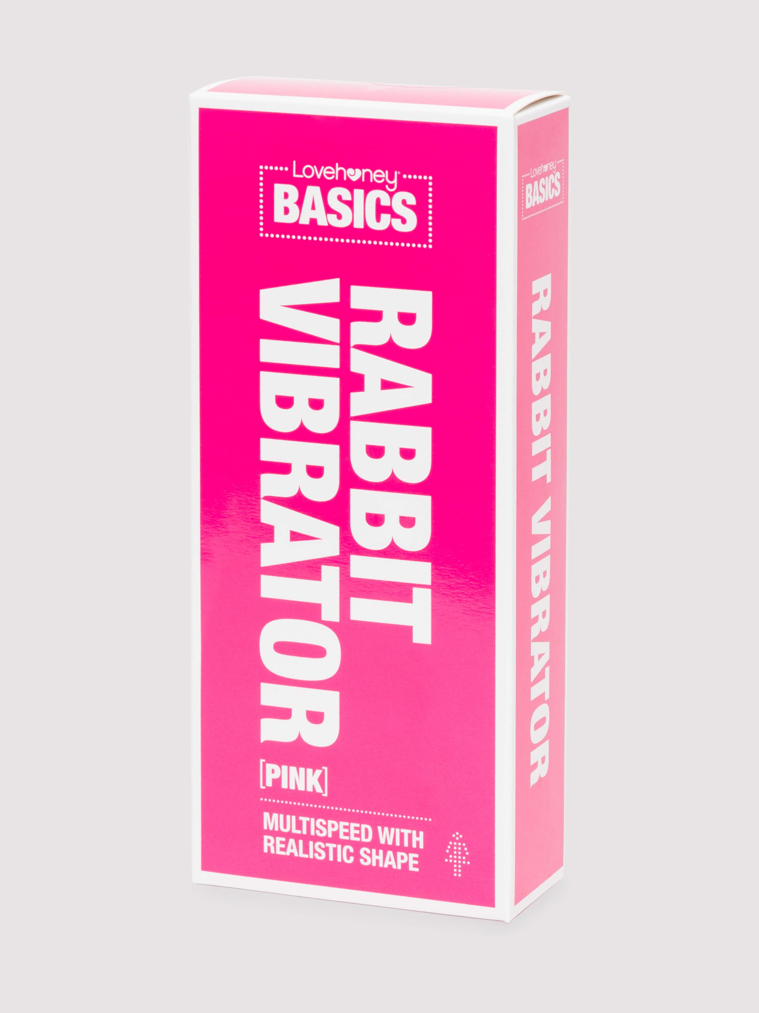 BASICS Beginner's Rabbit Vibrator, Pink, hi-res
