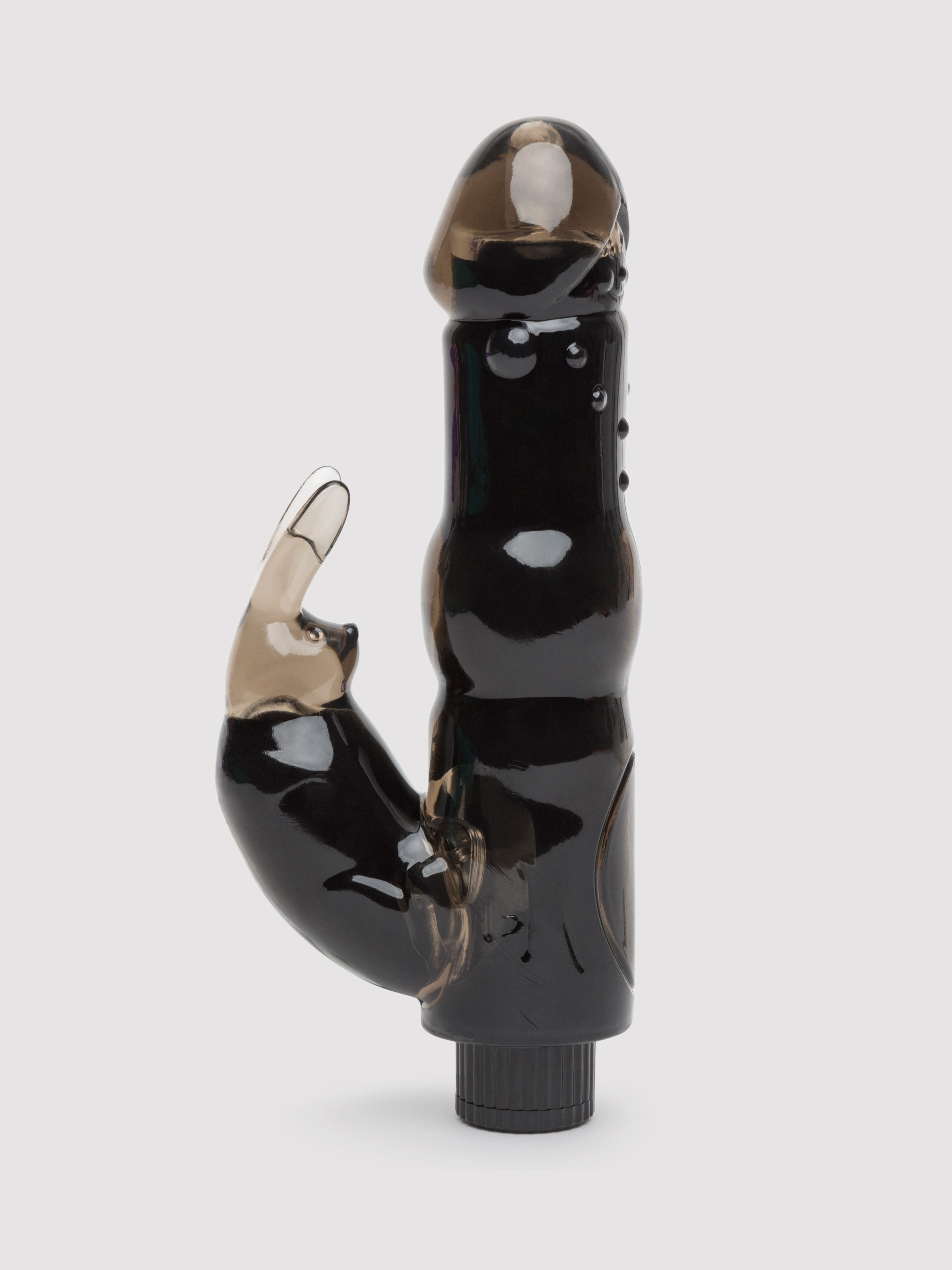 BASICS Beginner's Rabbit Vibrator, Black, hi-res