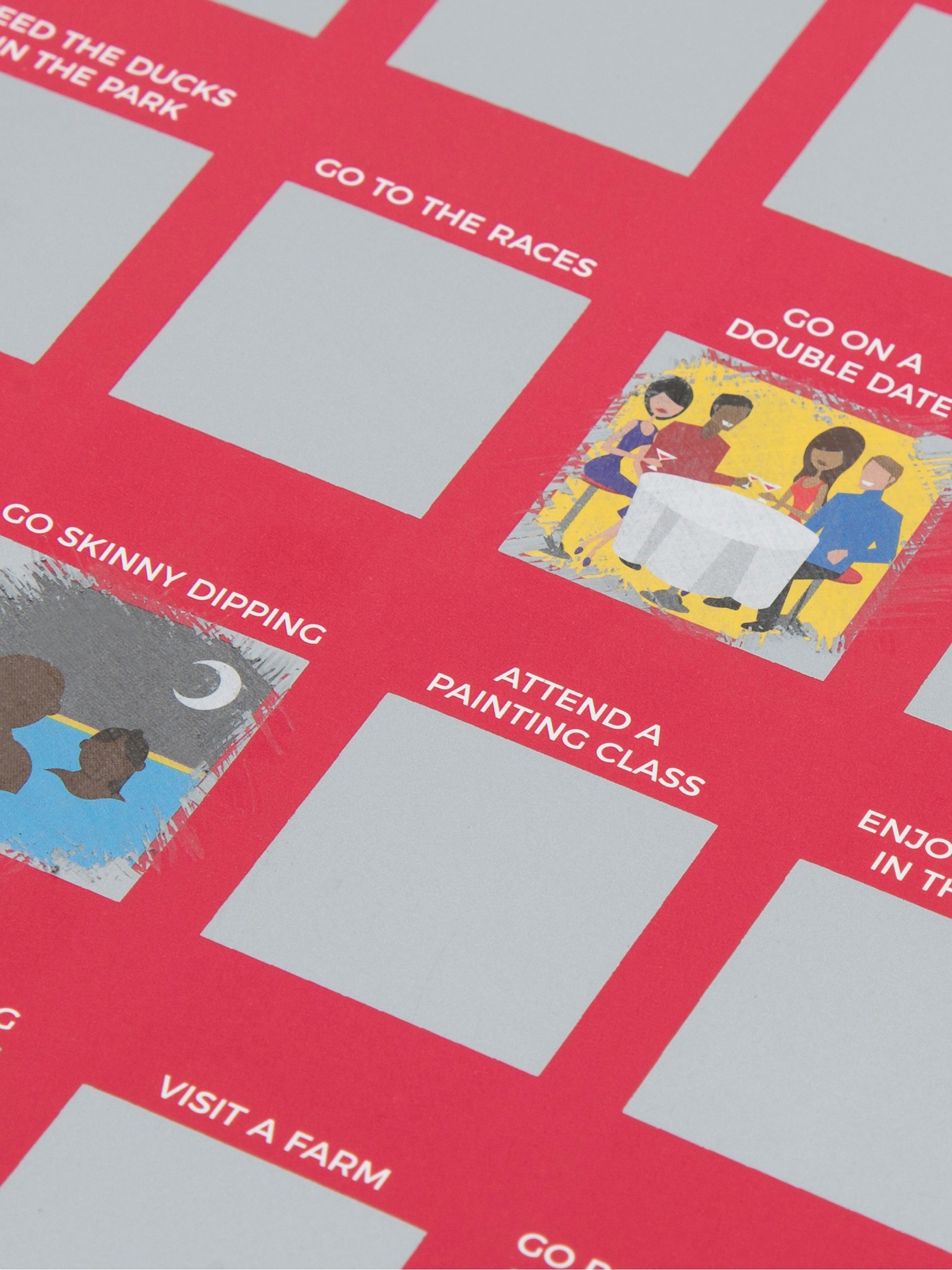 100 Dates Scratch Off Bucket List Poster, , hi-res