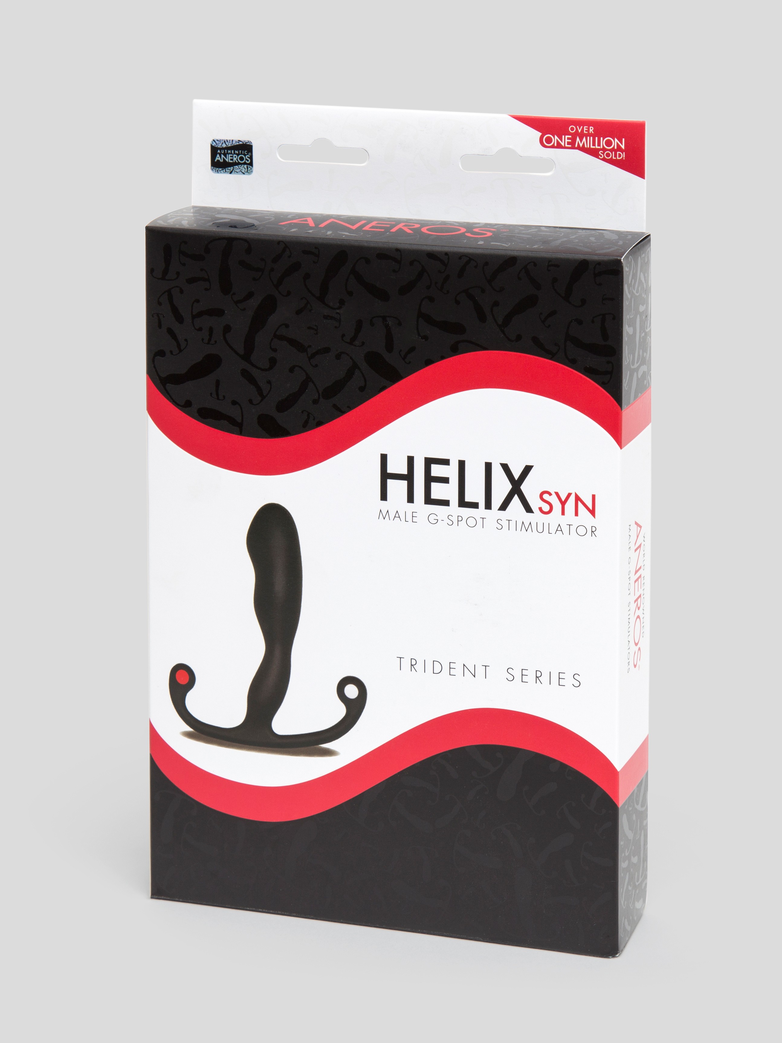 Aneros Helix Syn Trident Silicone Prostate Massager, Black, hi-res