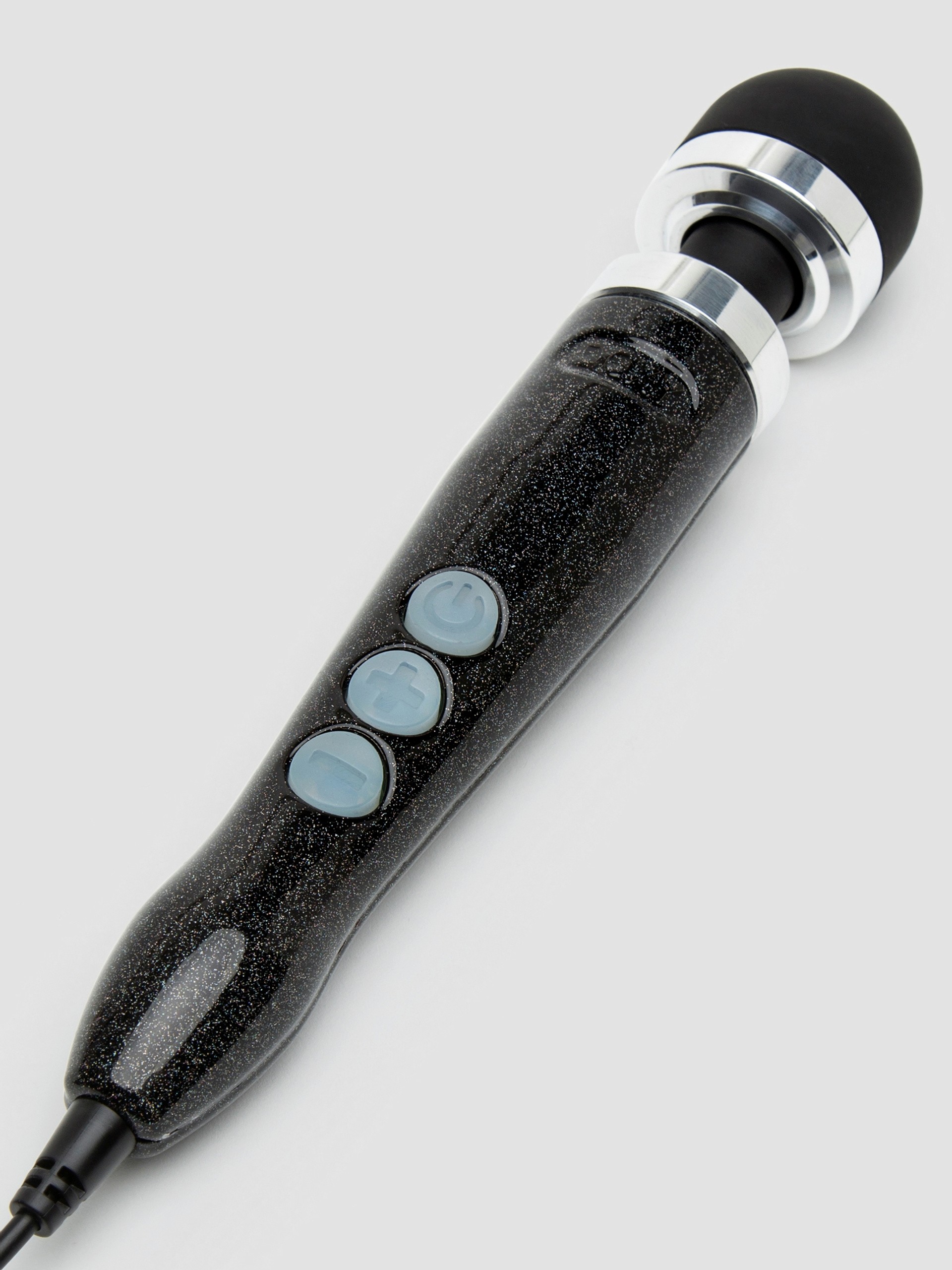 Doxy Number 3 Disco Extra Powerful Travel Wand Massager , Black, hi-res