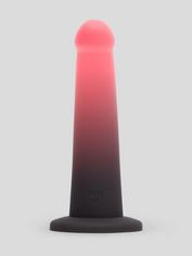 Lovehoney Colourplay Colour-Changing Silicone Dildo 7 Inch, Black, hi-res