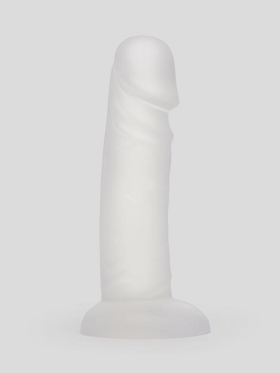 BASICS Clear Suction Cup Dildo 6 Inch, , hi-res