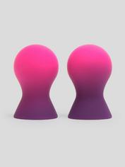 Lovehoney Colourplay Colour-Changing Silicone Nipple Suckers, Purple, hi-res