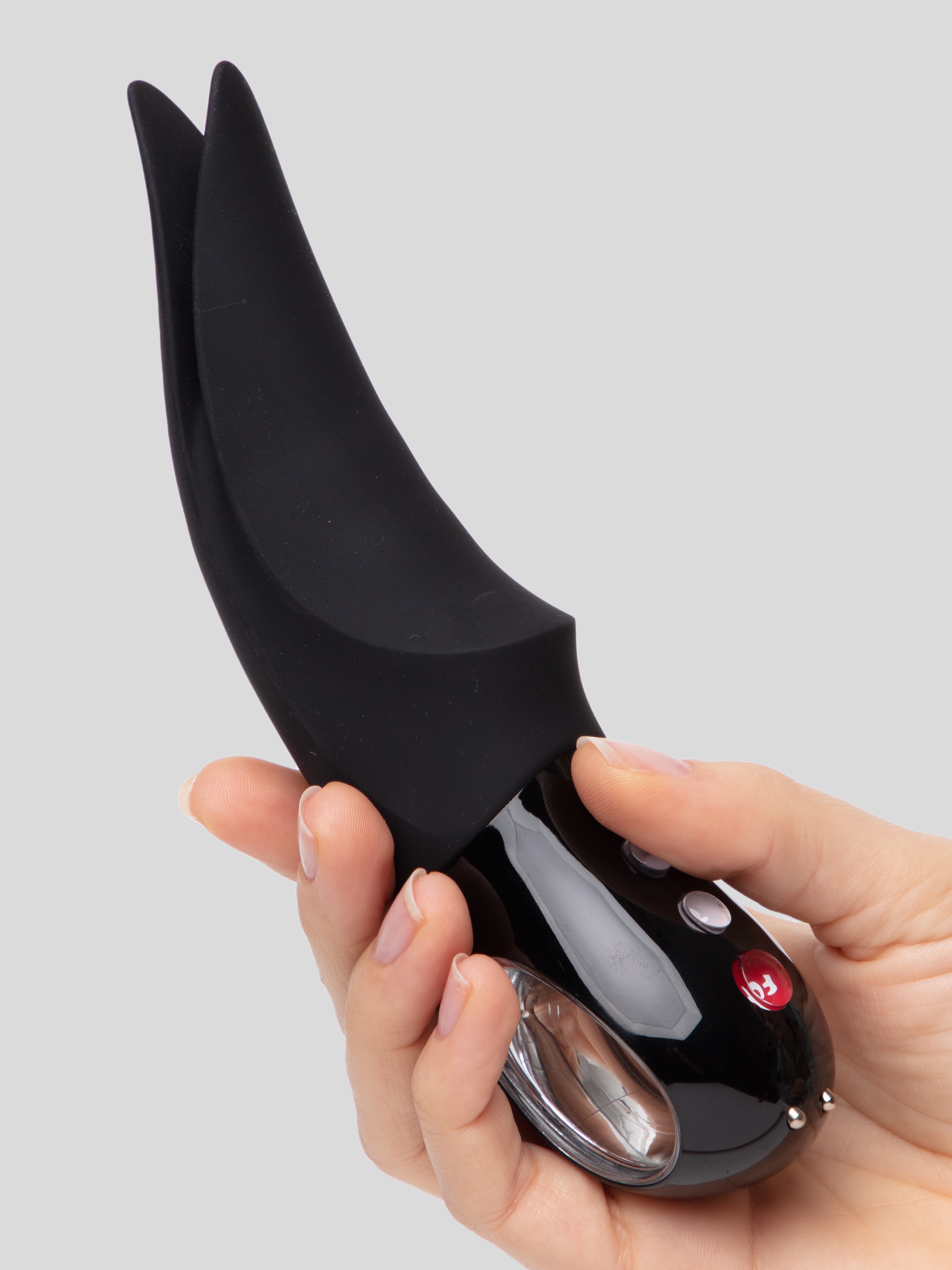 Fun Factory Volta Rechargeable Extra Powerful Flickering Tongue, Black, hi-res