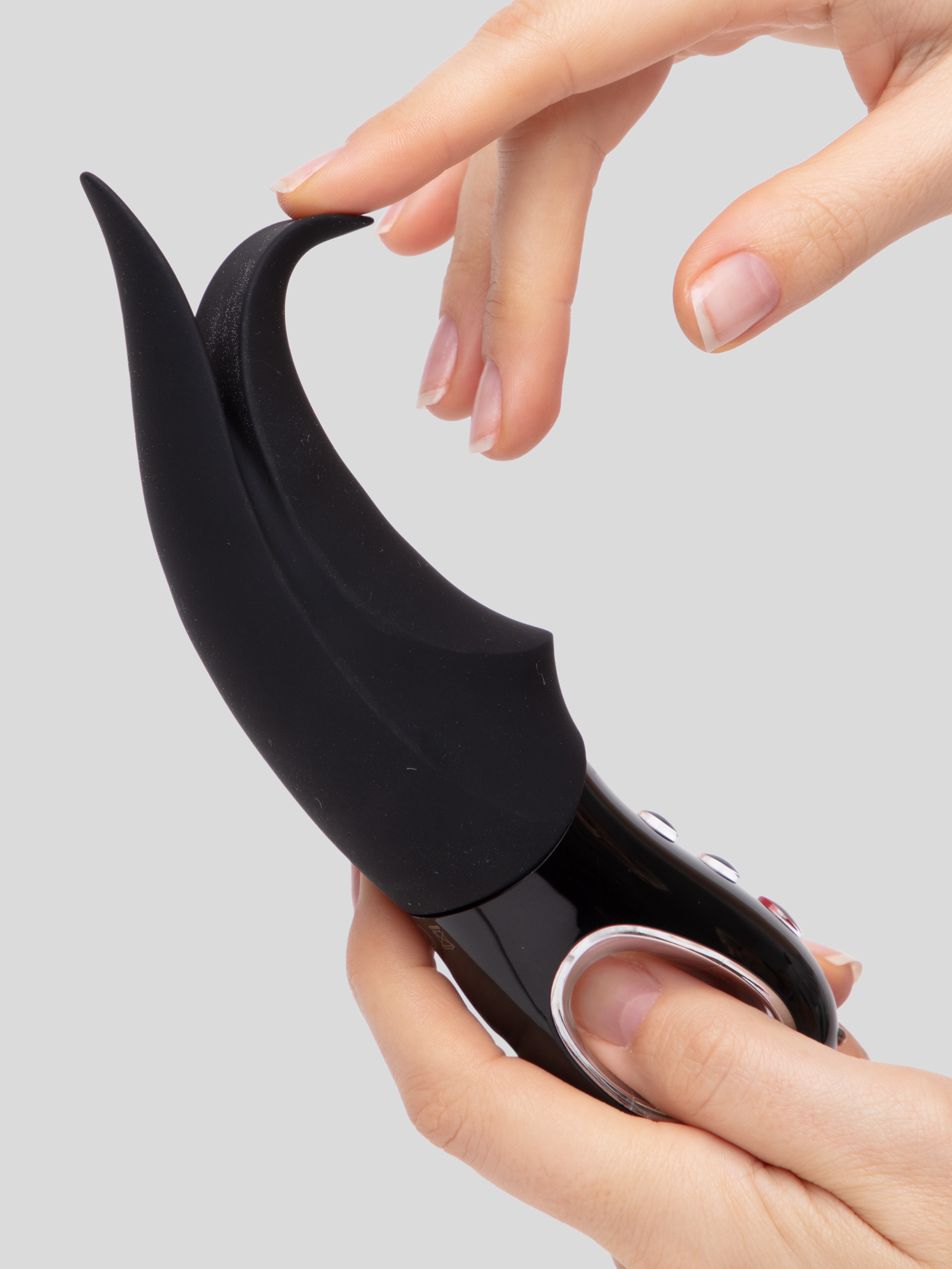 Fun Factory Volta Rechargeable Extra Powerful Flickering Tongue, Black, hi-res