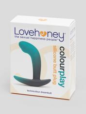 Lovehoney Colourplay Colour-Changing Silicone Butt Plug, Black, hi-res