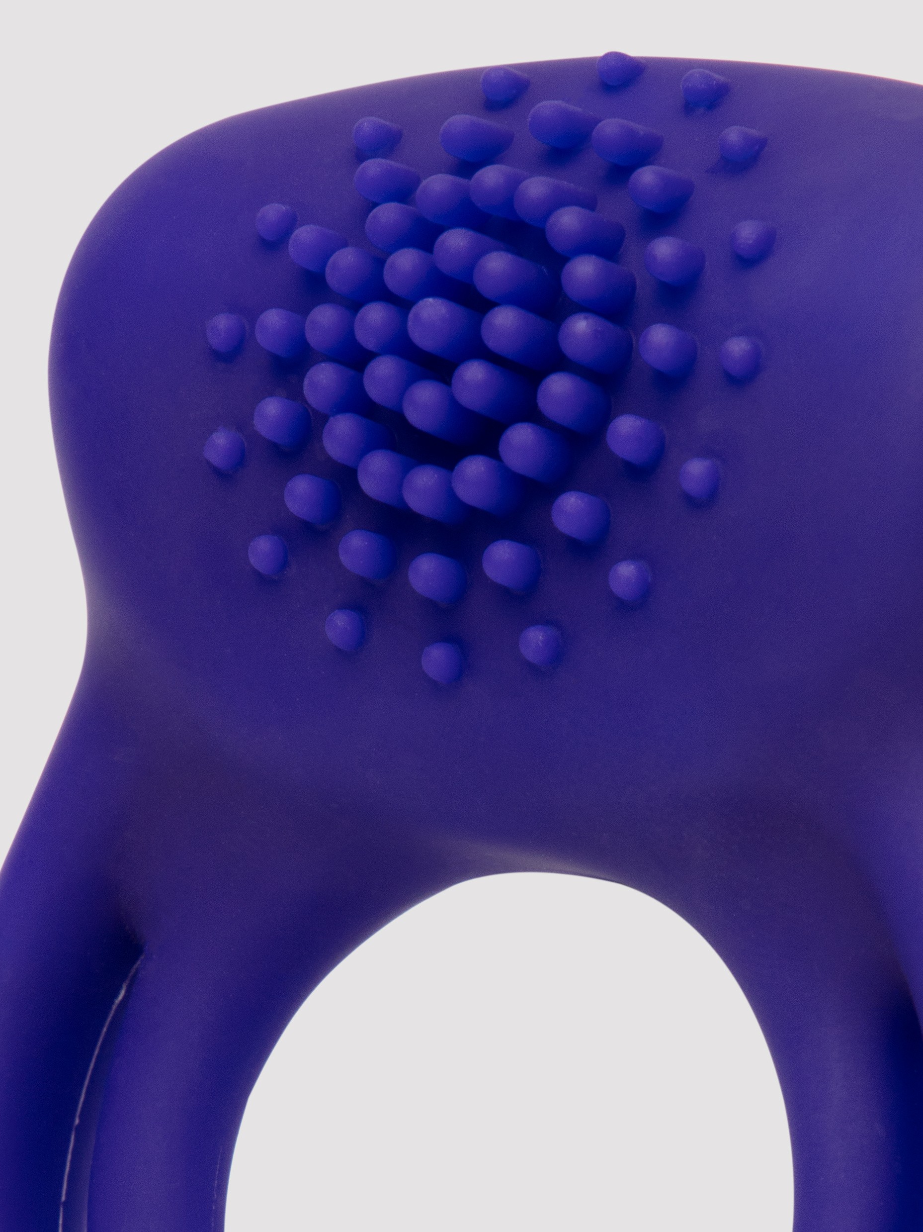 Lovehoney Bed Ringer Rechargeable Double Cock Ring, Purple, hi-res