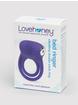 Lovehoney Bed Ringer Rechargeable Double Cock Ring, Purple, hi-res