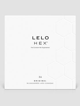 Lelo HEX Original Latex Condoms (36 Pack)