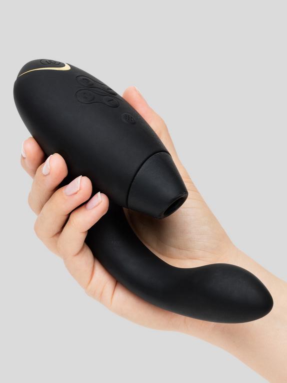 Womanizer Duo Rechargeable G-Spot and Clitoral Stimulator, Black, hi-res