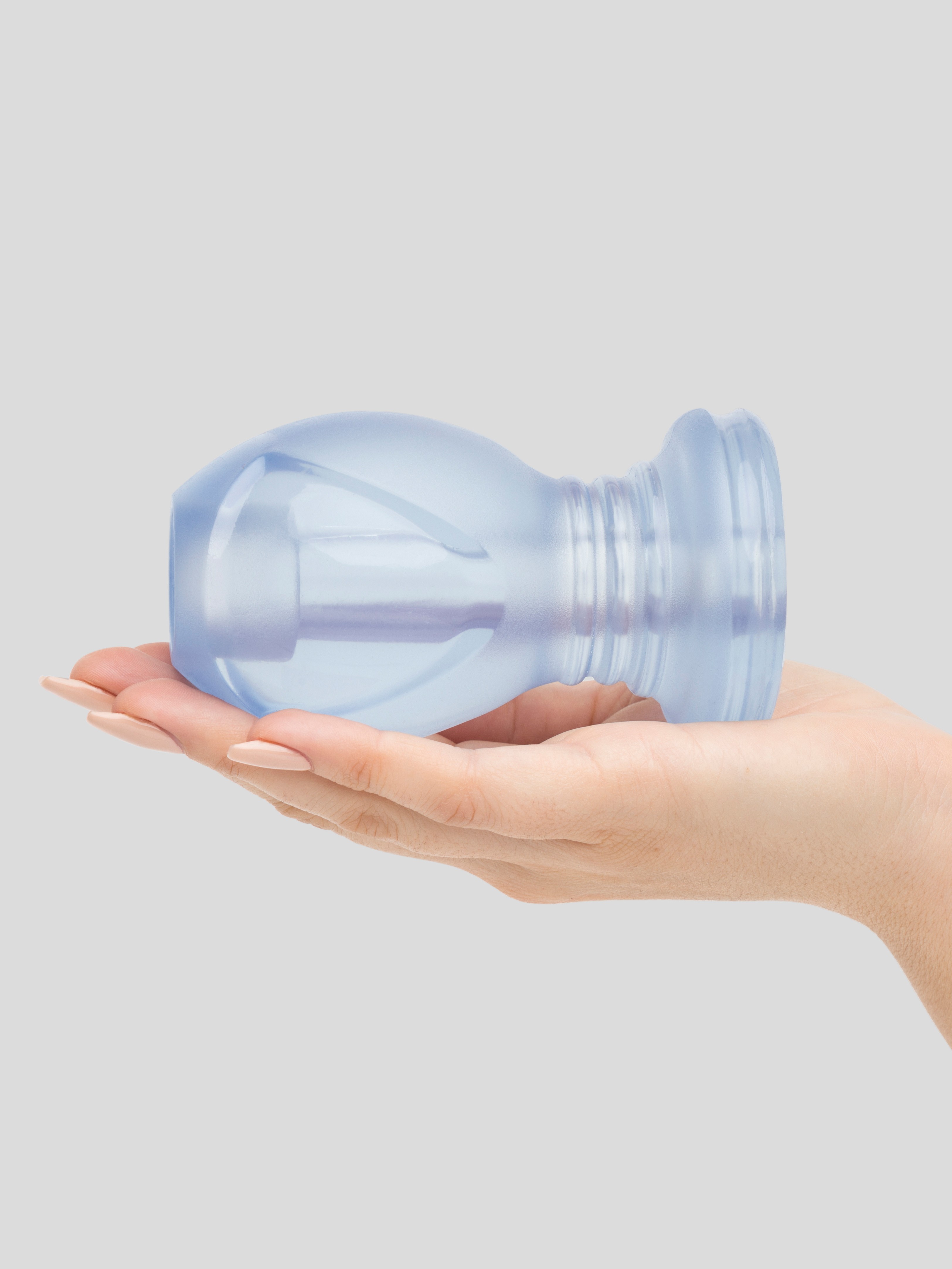 Doc Johnson TitanMen Tunnel Anal Plug 4 Inch, Clear, hi-res