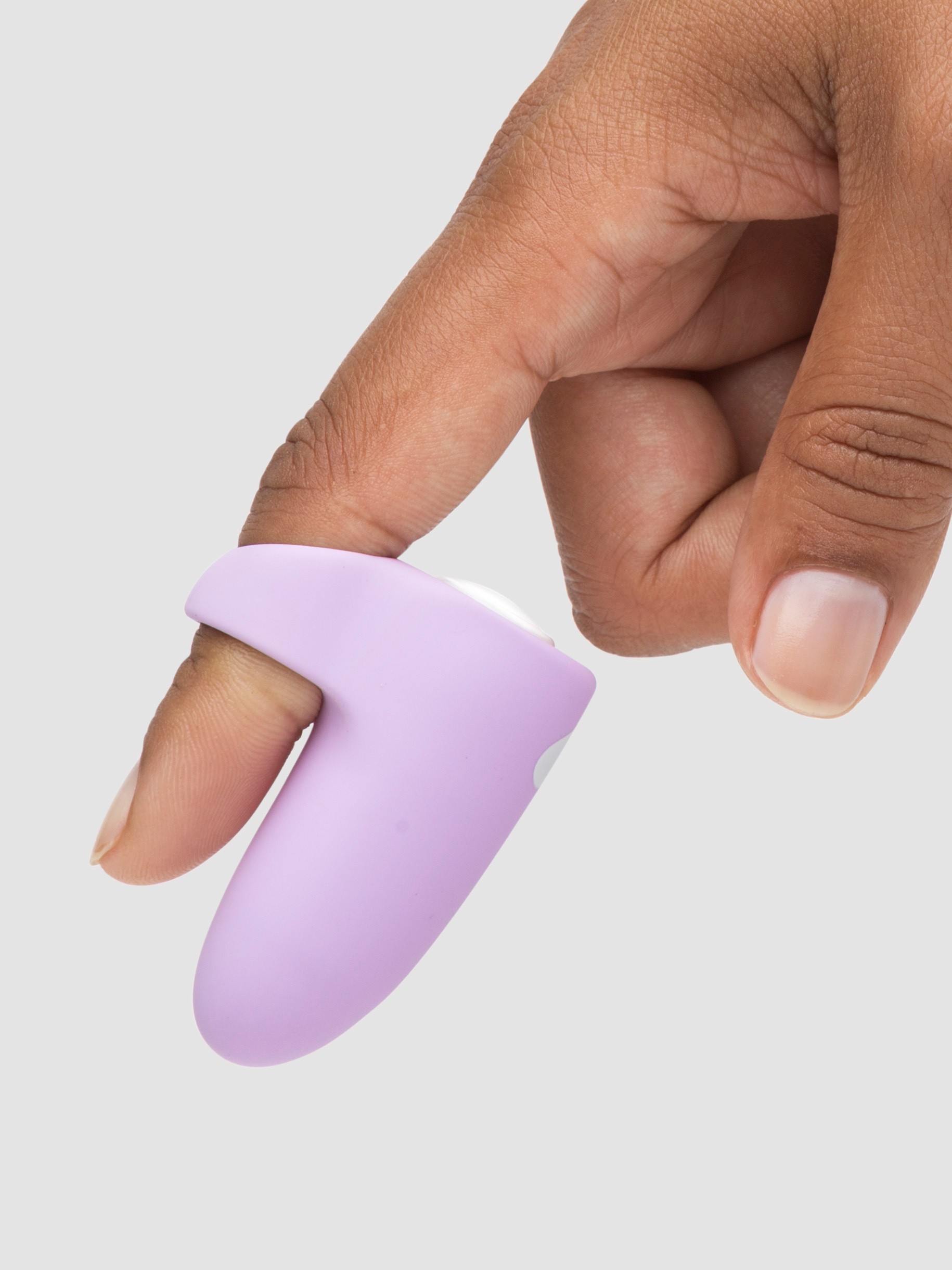 Lovehoney Tease Finger Vibrator, Purple, hi-res