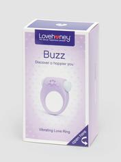 Lovehoney Buzz Vibrating Love Ring, Purple, hi-res
