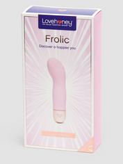 Vibromasseur point G silicone 10 fonctions Frolic, Lovehoney, Rose, hi-res