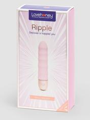 Lovehoney Ripple 10 Function Silicone Wavy Vibrator 	, Pink, hi-res