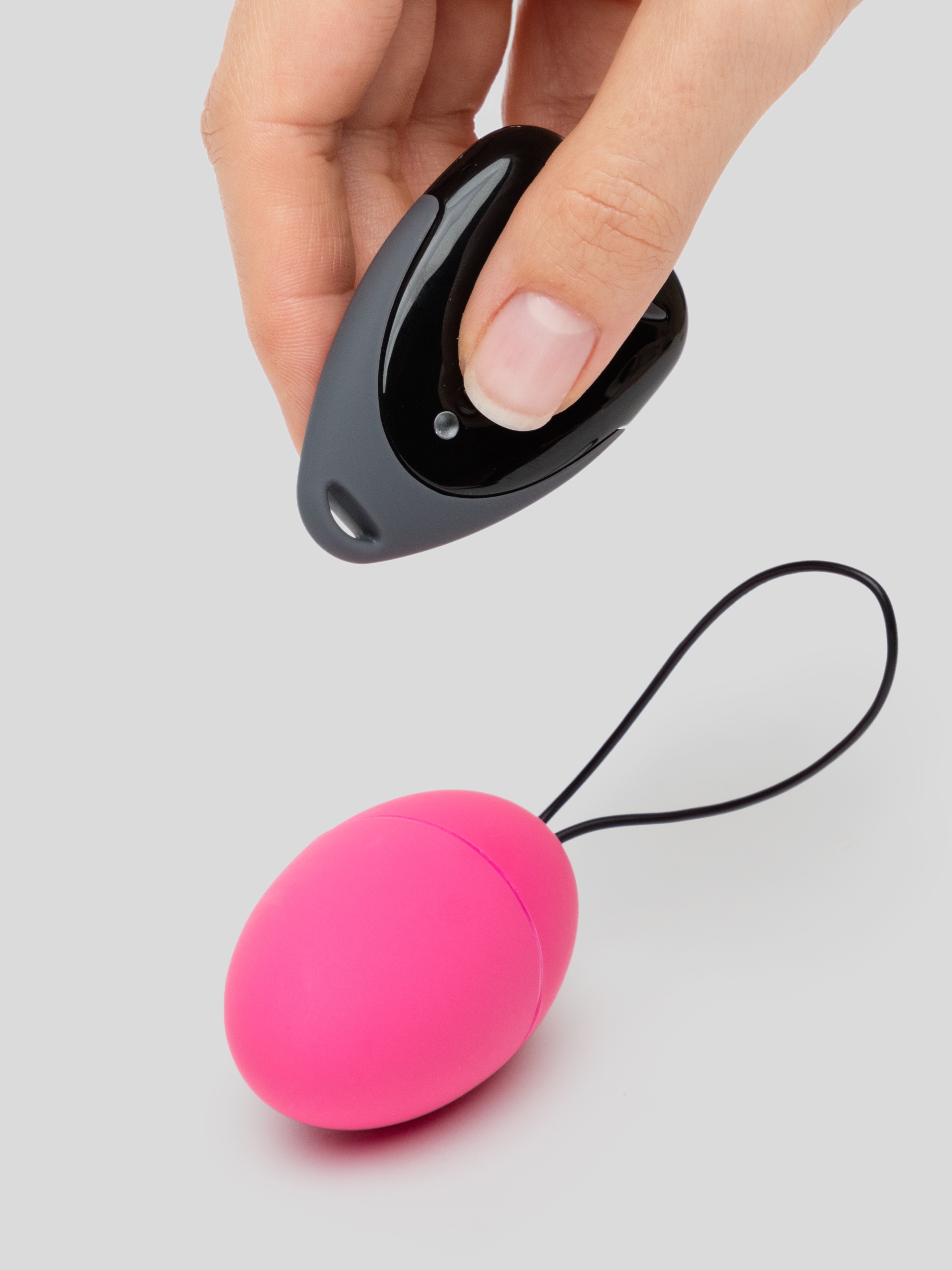 Alive 10 Function Remote Control Vibrating Love Egg, Pink, hi-res