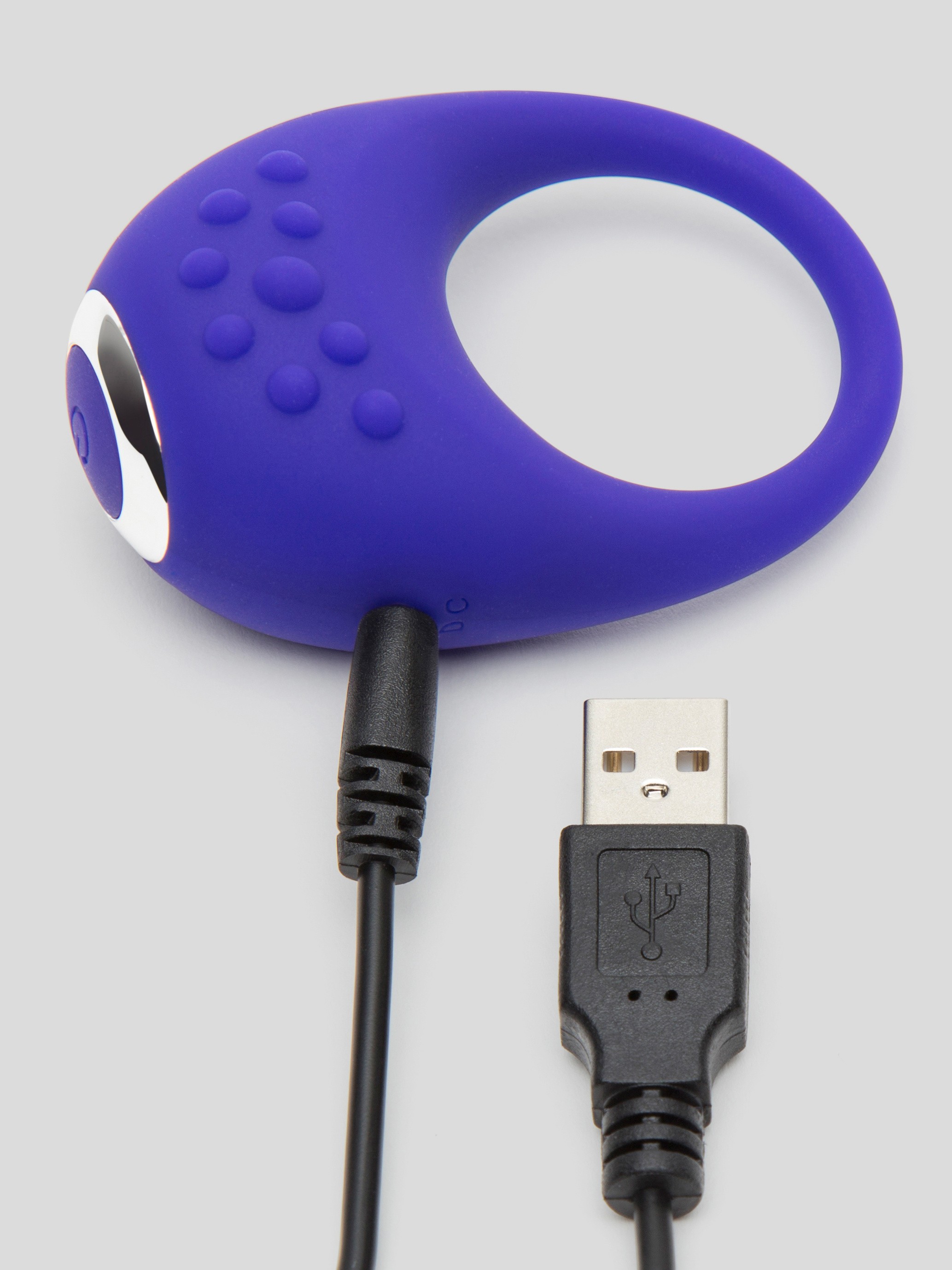 Tracey Cox Supersex Powerful Rechargeable Vibrating Love Ring, Purple, hi-res