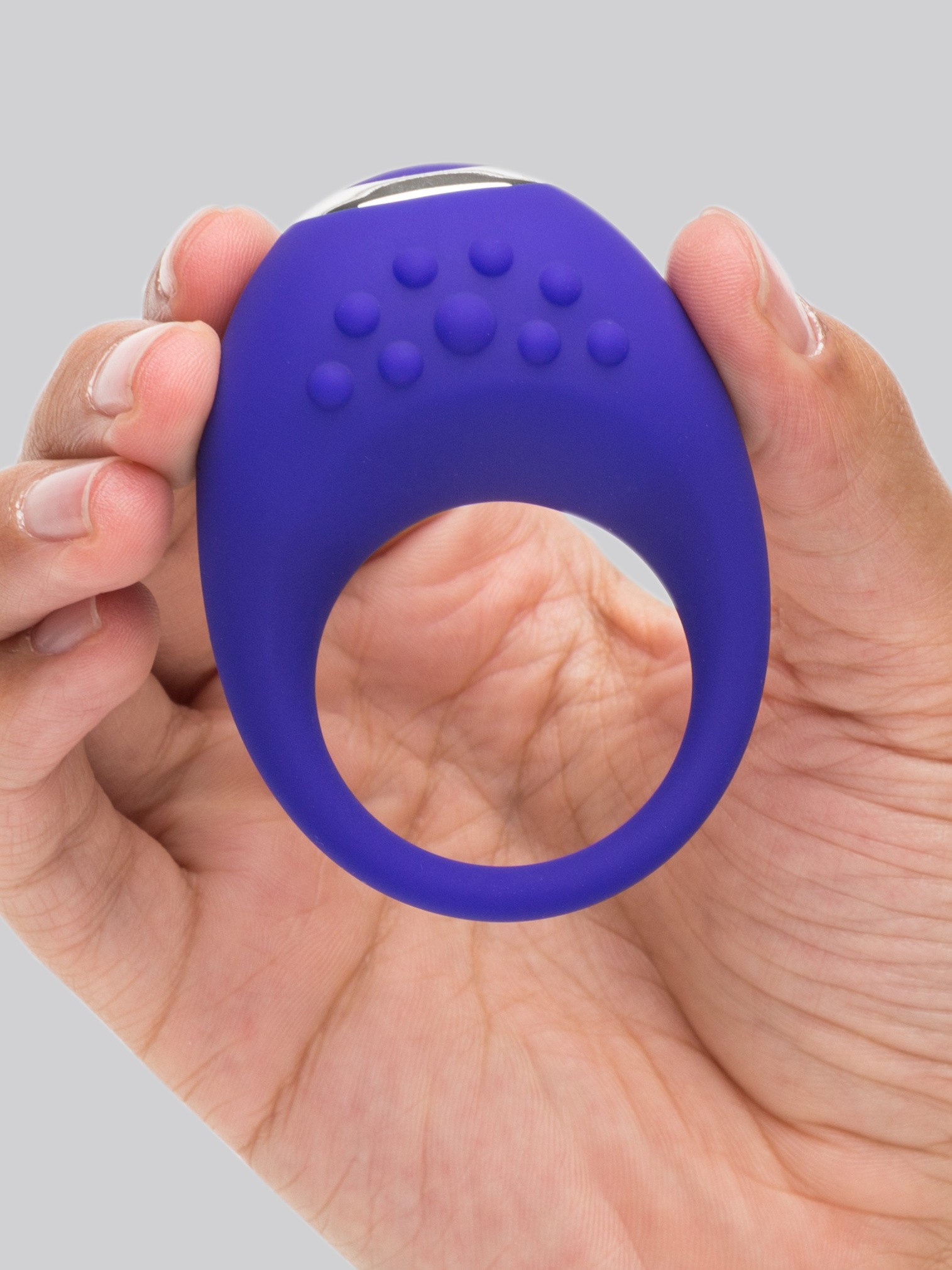 Tracey Cox Supersex Powerful Rechargeable Vibrating Love Ring, Purple, hi-res