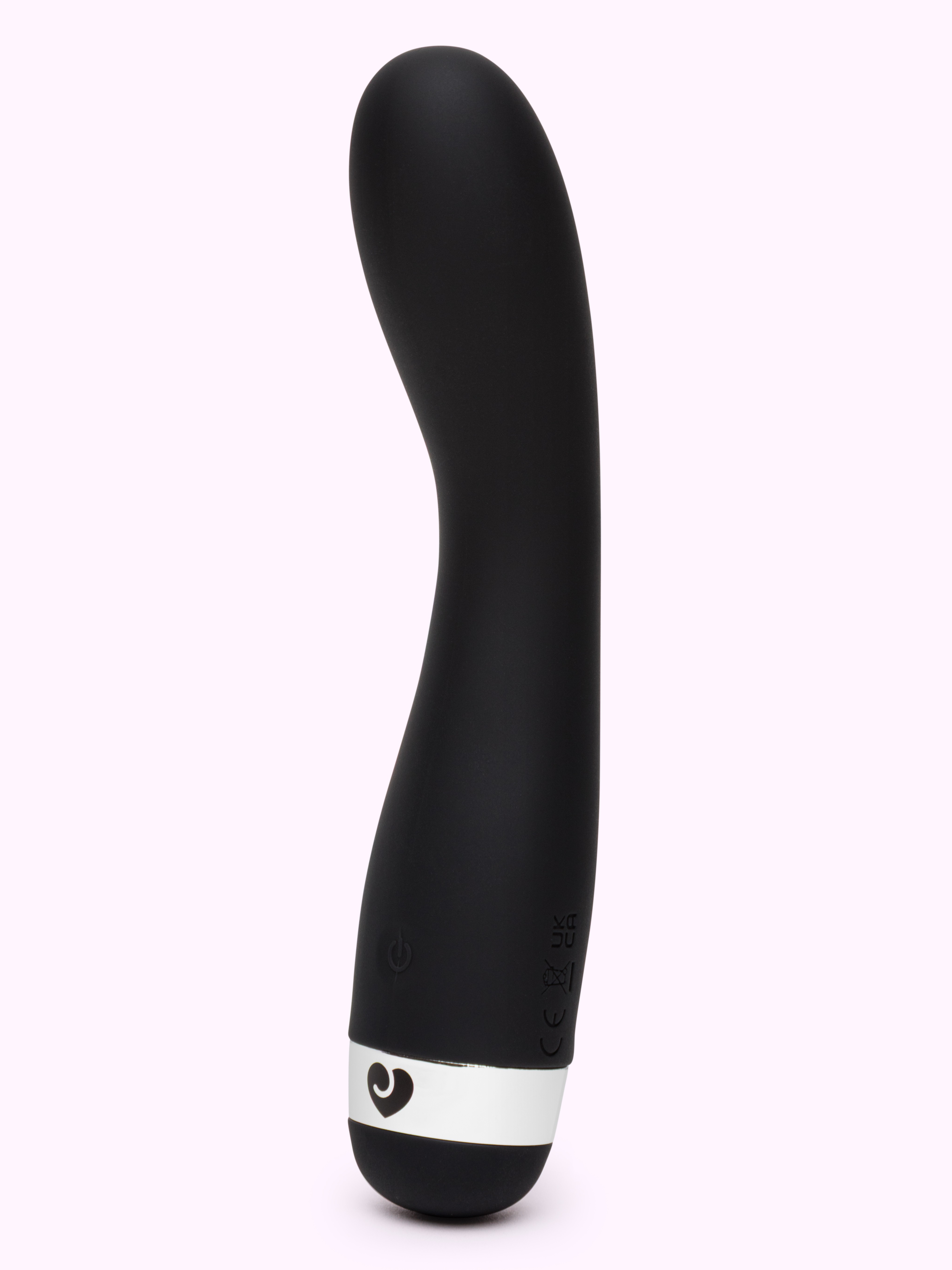Lovehoney Soft Feel G-Spot Vibrator, Black, hi-res