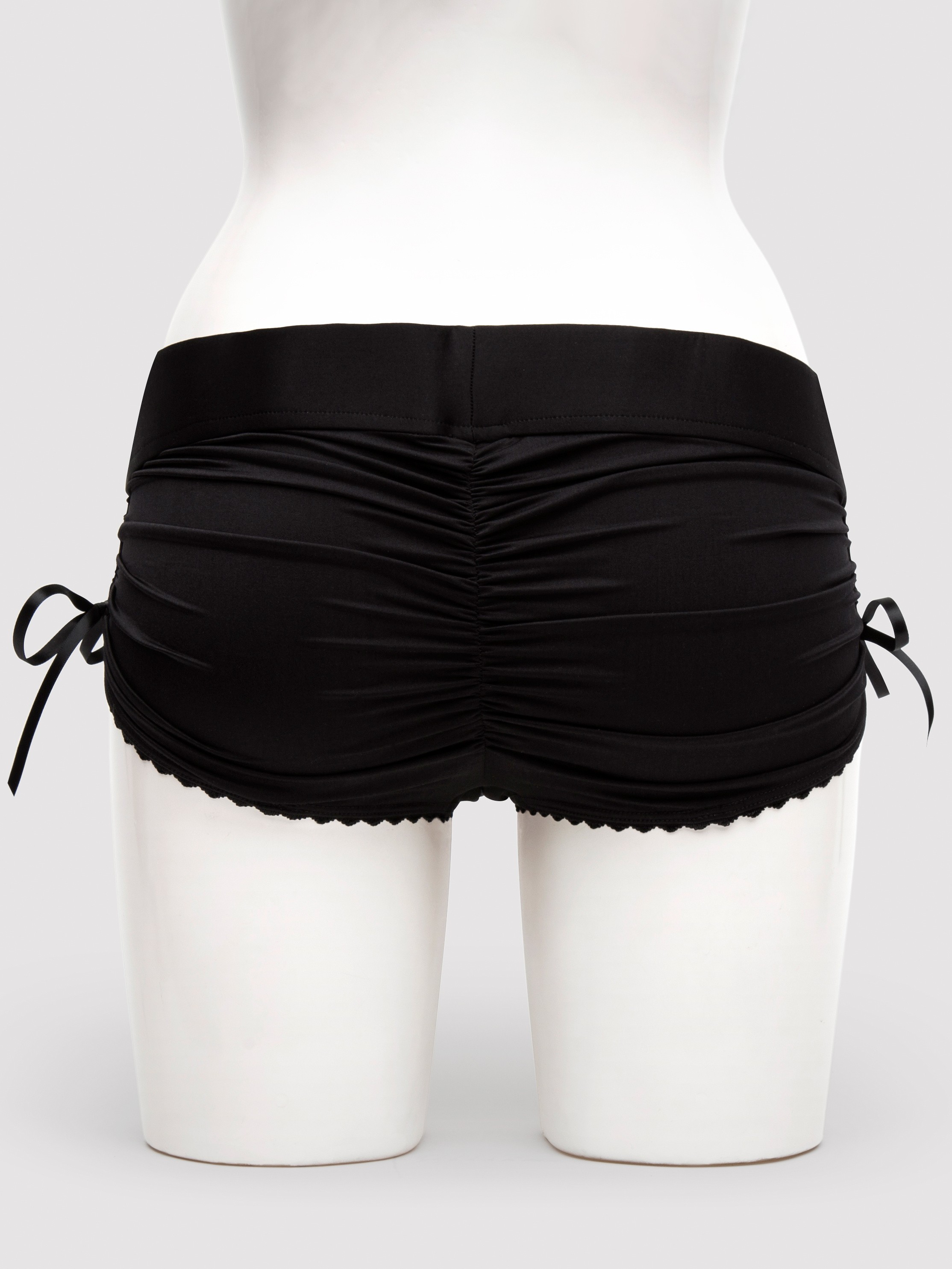 Spareparts Hardwear Black Sasha Strap-On Harness Briefs, Black, hi-res