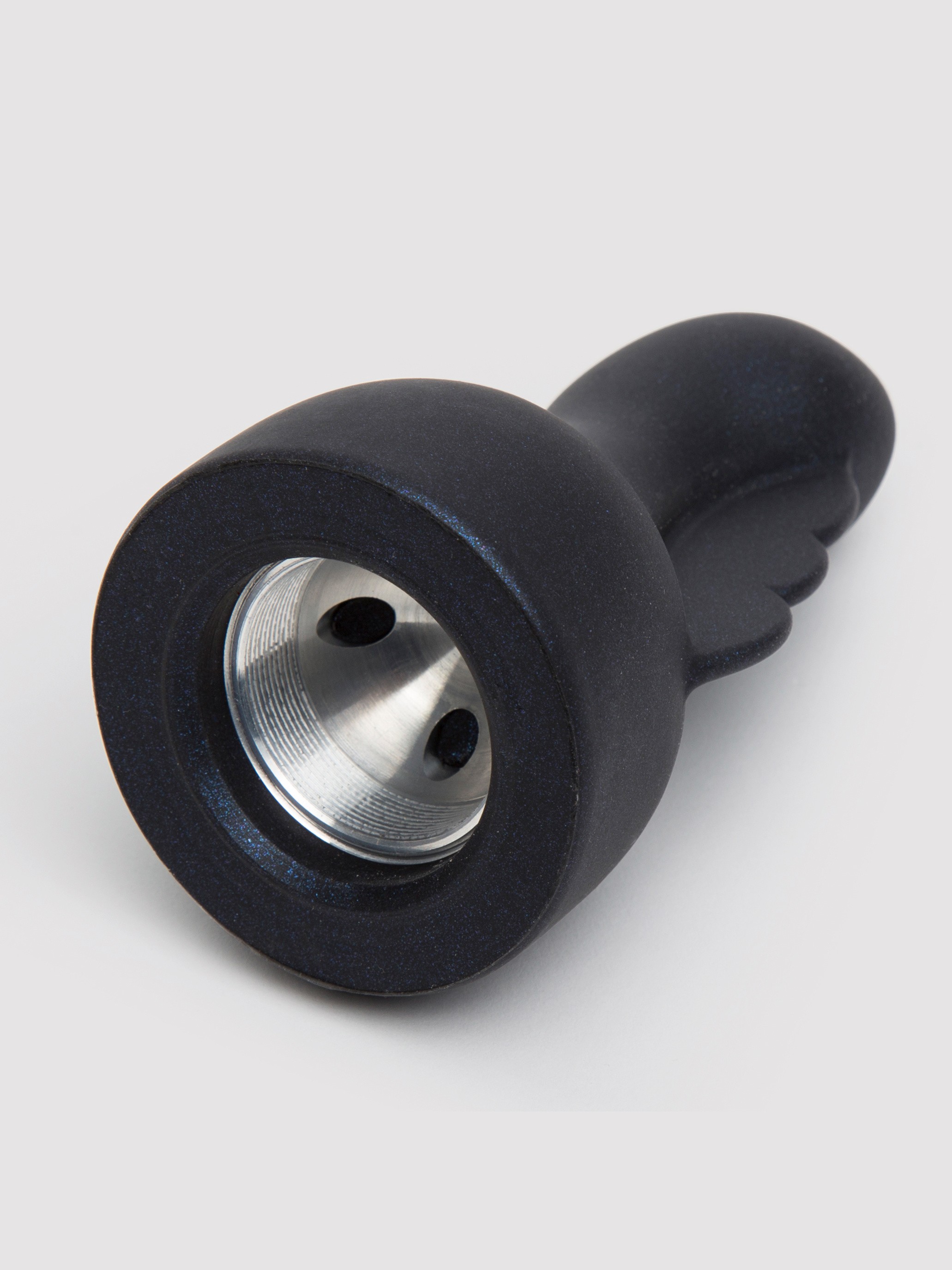 Doxy Number 3 Soft Silicone Clitoral Wand Attachment, Black, hi-res