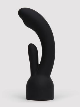 Doxy Number 3 Black Silicone Rabbit Wand Attachment 