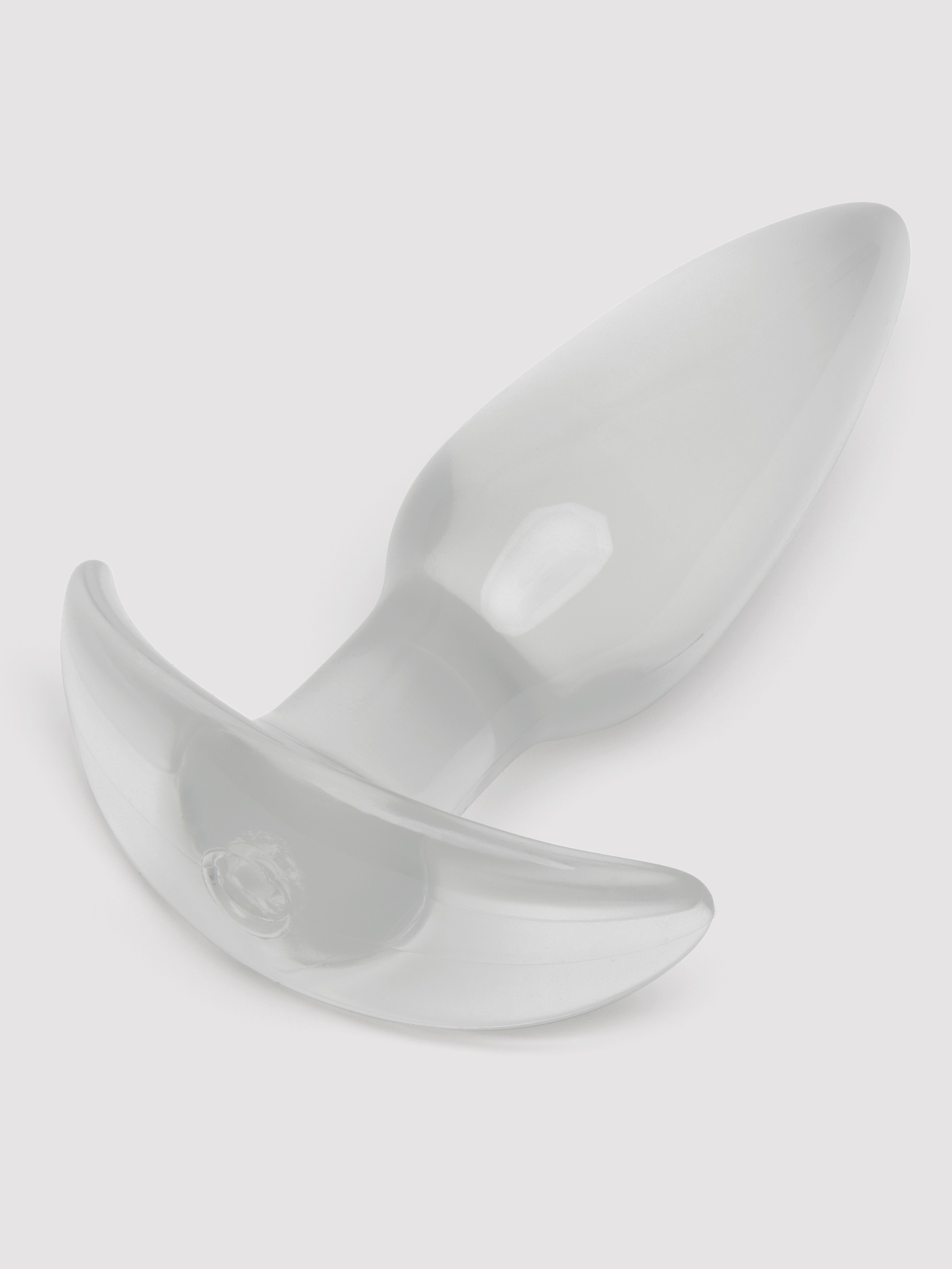 BASICS Clear T-Bar Butt Plug, Clear, hi-res
