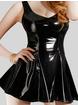 Black Level PVC Skater-Kleid (schwarz), Schwarz, hi-res