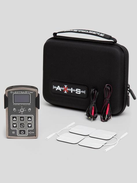 ElectraStim AXIS Electrosex Stimulator and ElectraPads Set, Black, hi-res