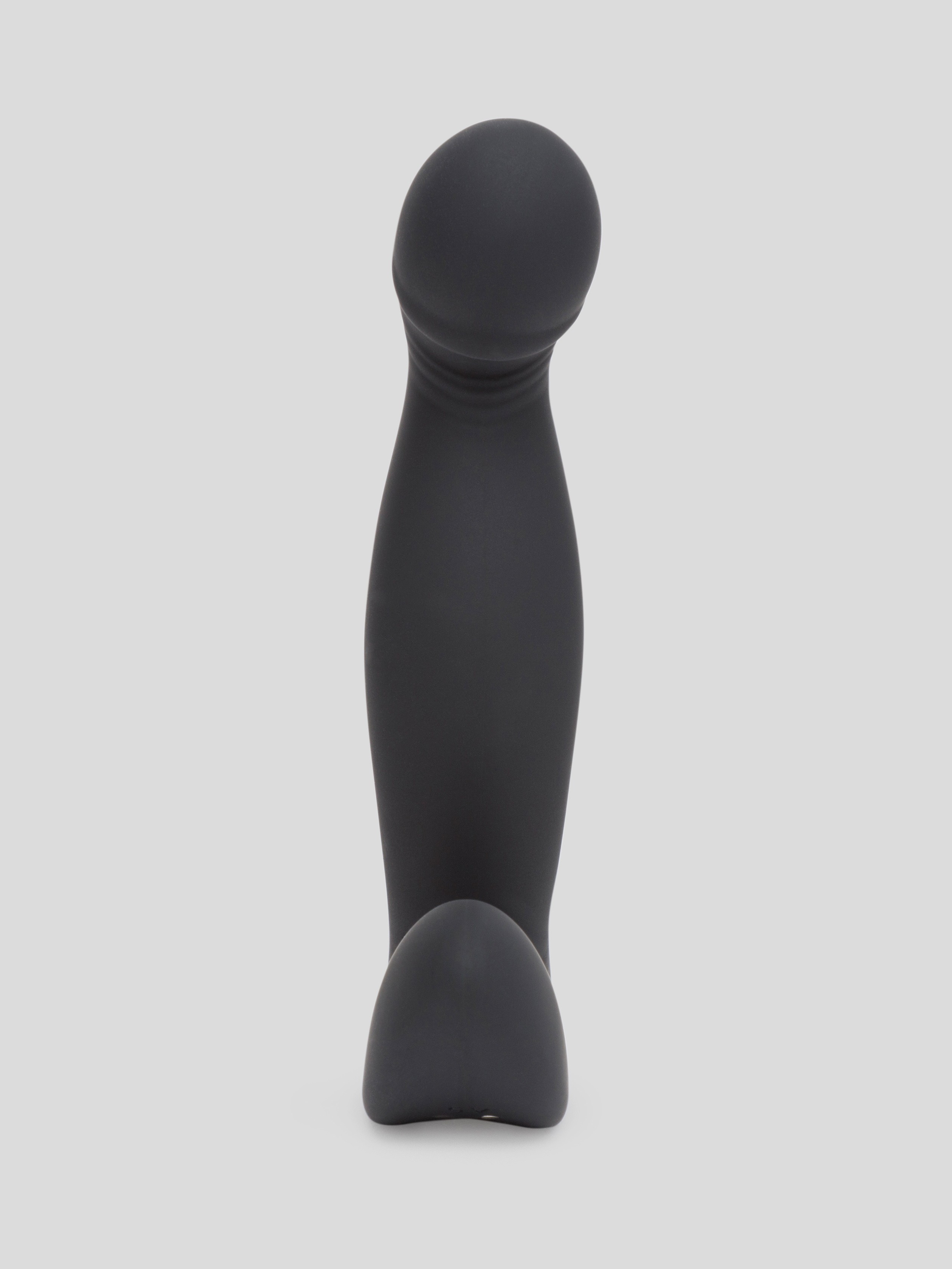 Rotating Rechargeable Vibrating Prostate Massager, Black, hi-res