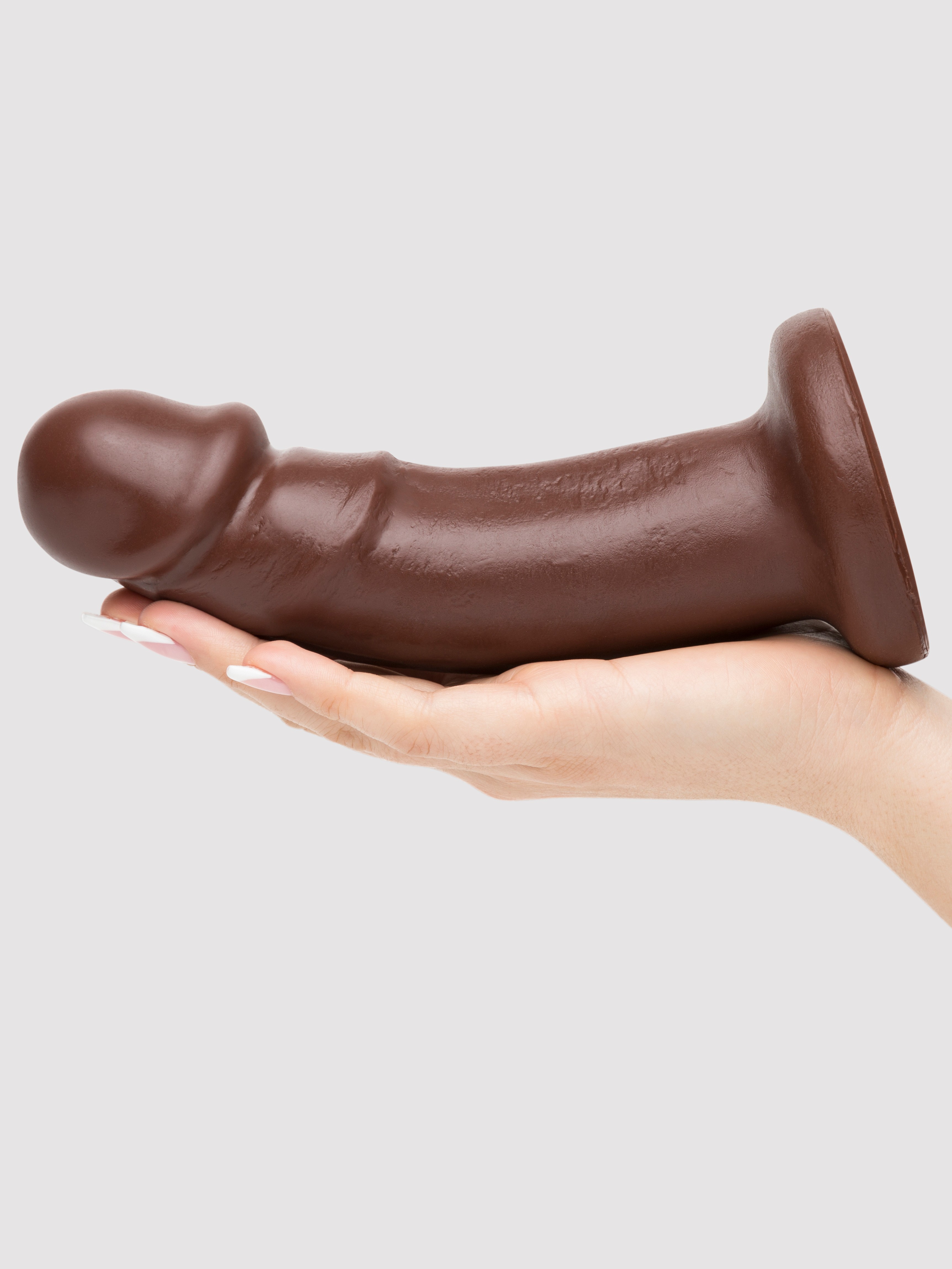 Vixen Maverick VixSkin Realistic Dildo 7.5 Inch, Flesh Brown, hi-res