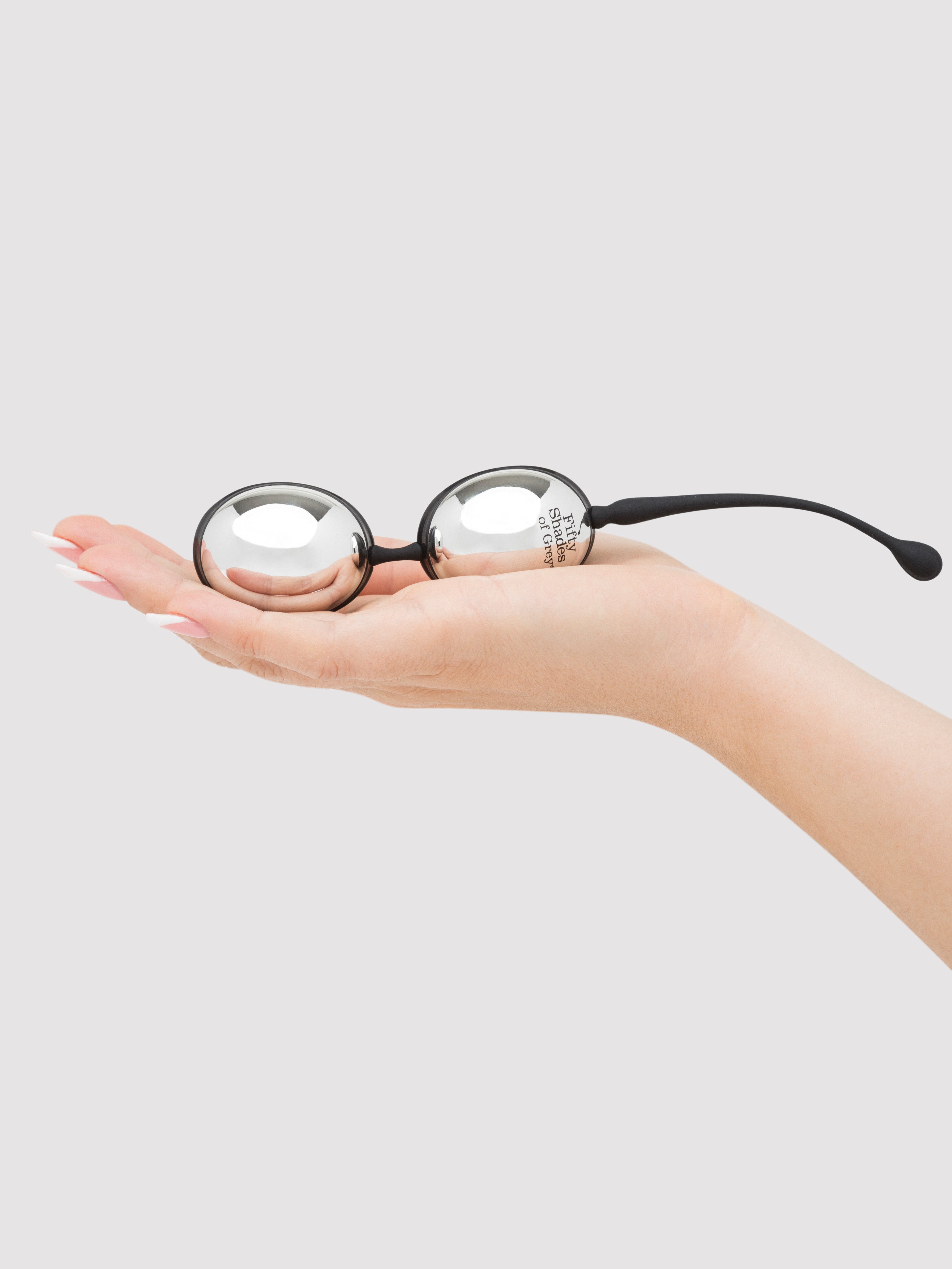 Fifty Shades of Grey Inner Goddess Silver Jiggle Balls 2.3oz, Silver, hi-res