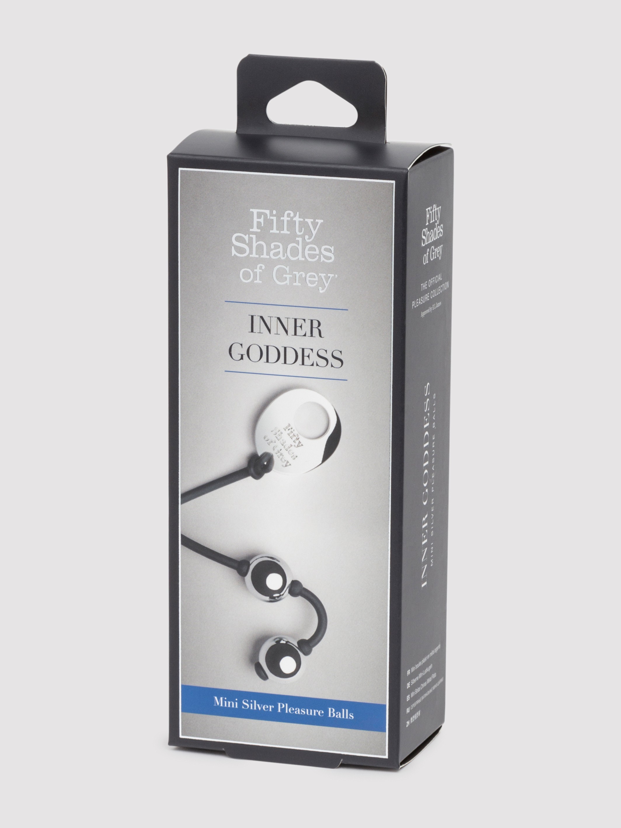 Fifty Shades of Grey Inner Goddess Mini Silver Pleasure Balls 85g, Silver, hi-res