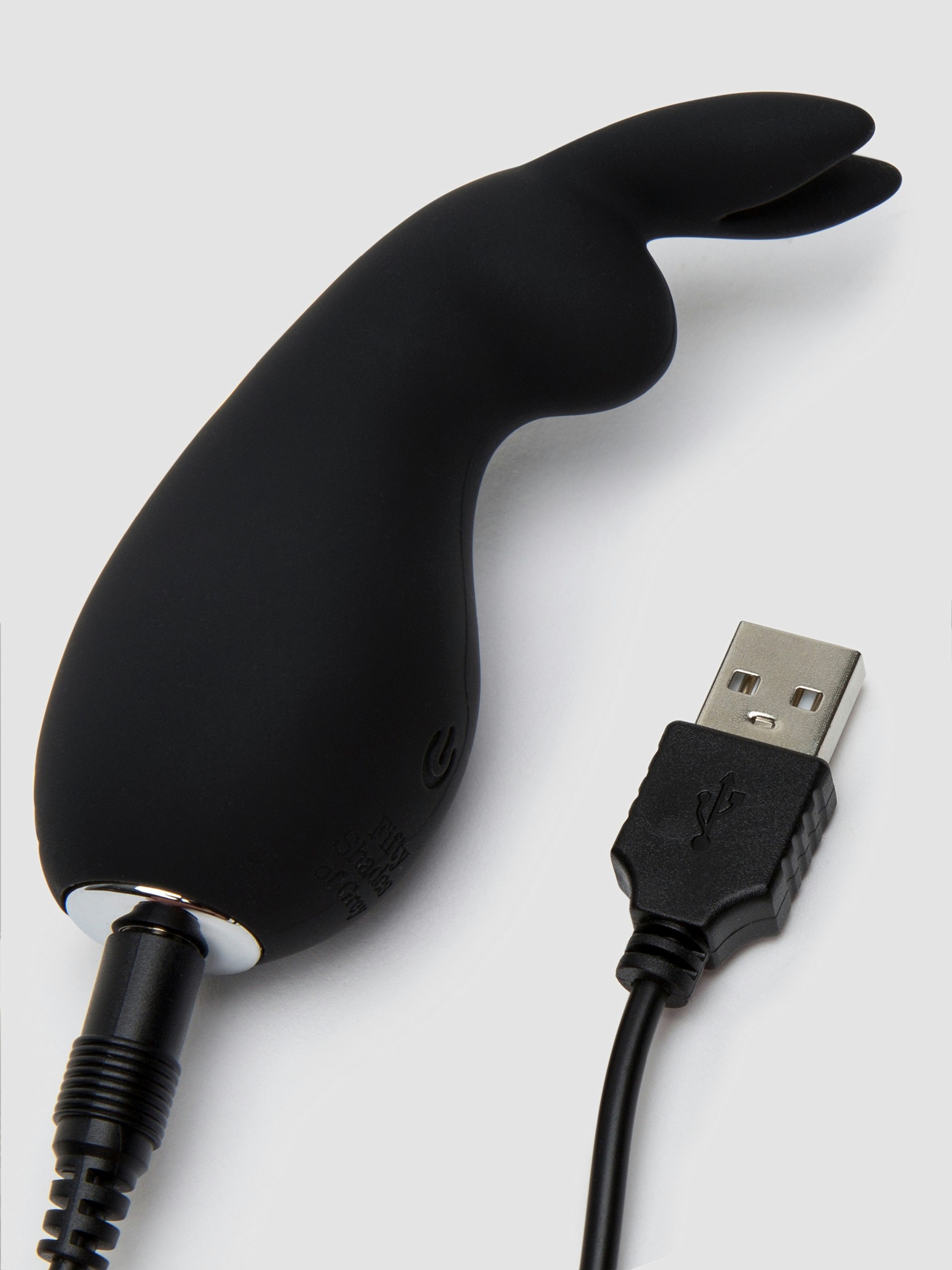 Fifty Shades of Grey Greedy Girl Clitoral Rabbit Vibrator, Black, hi-res