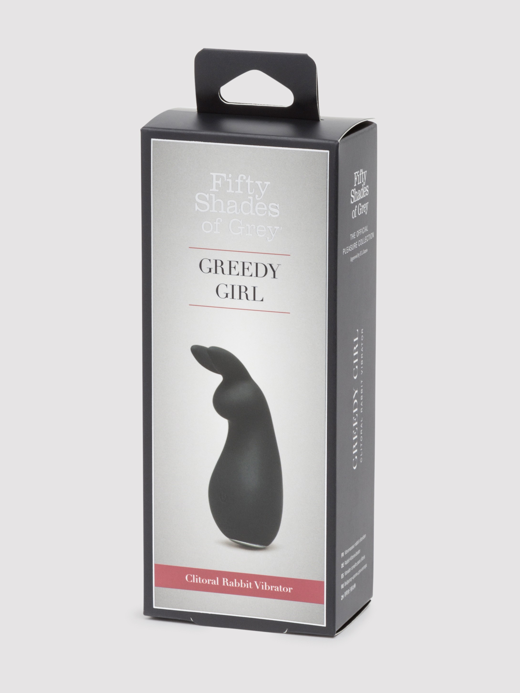 Fifty Shades of Grey Greedy Girl Clitoral Rabbit Vibrator, Black, hi-res