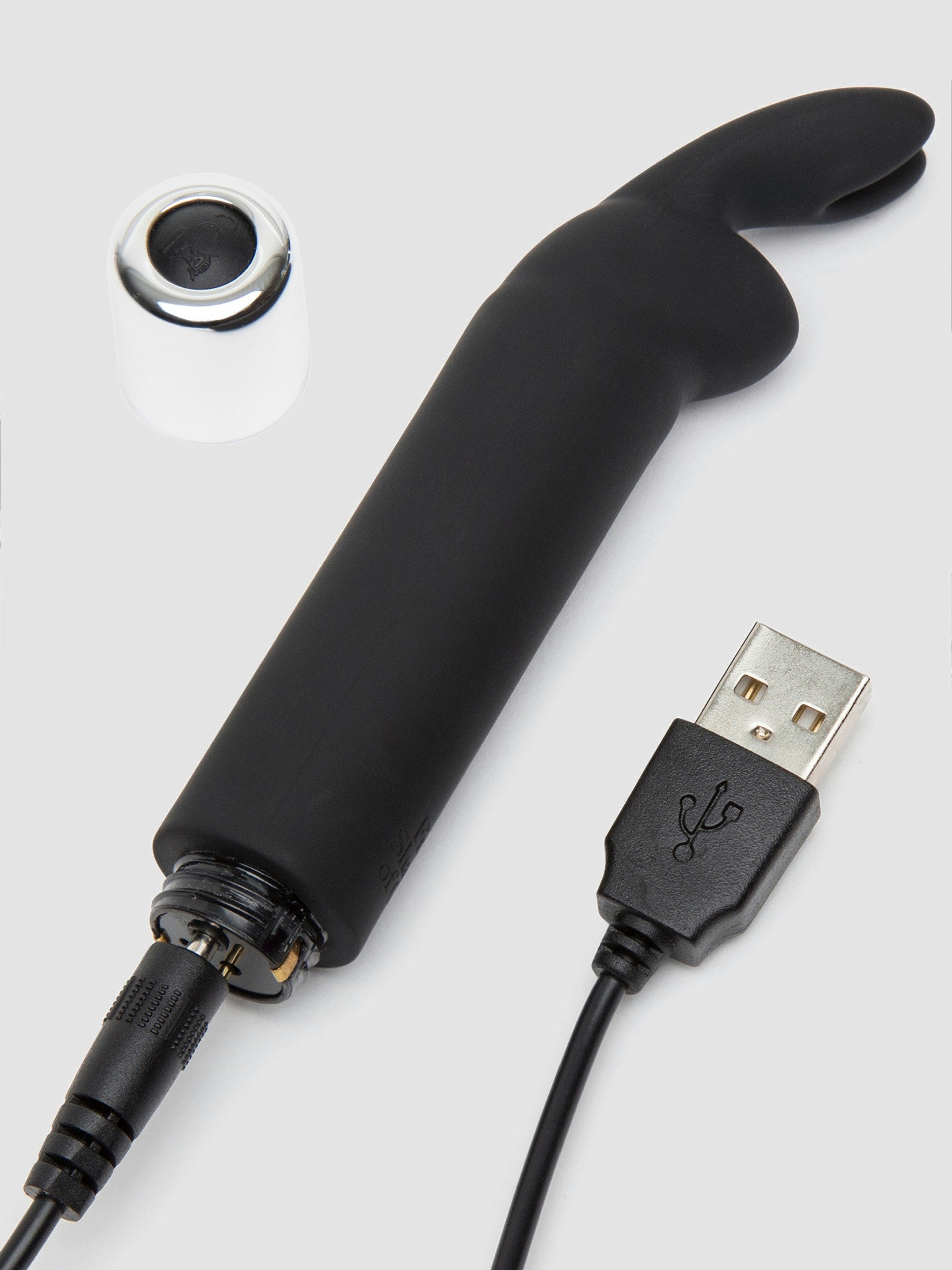 Fifty Shades of Grey Greedy Girl Bullet Rabbit Vibrator , Black, hi-res