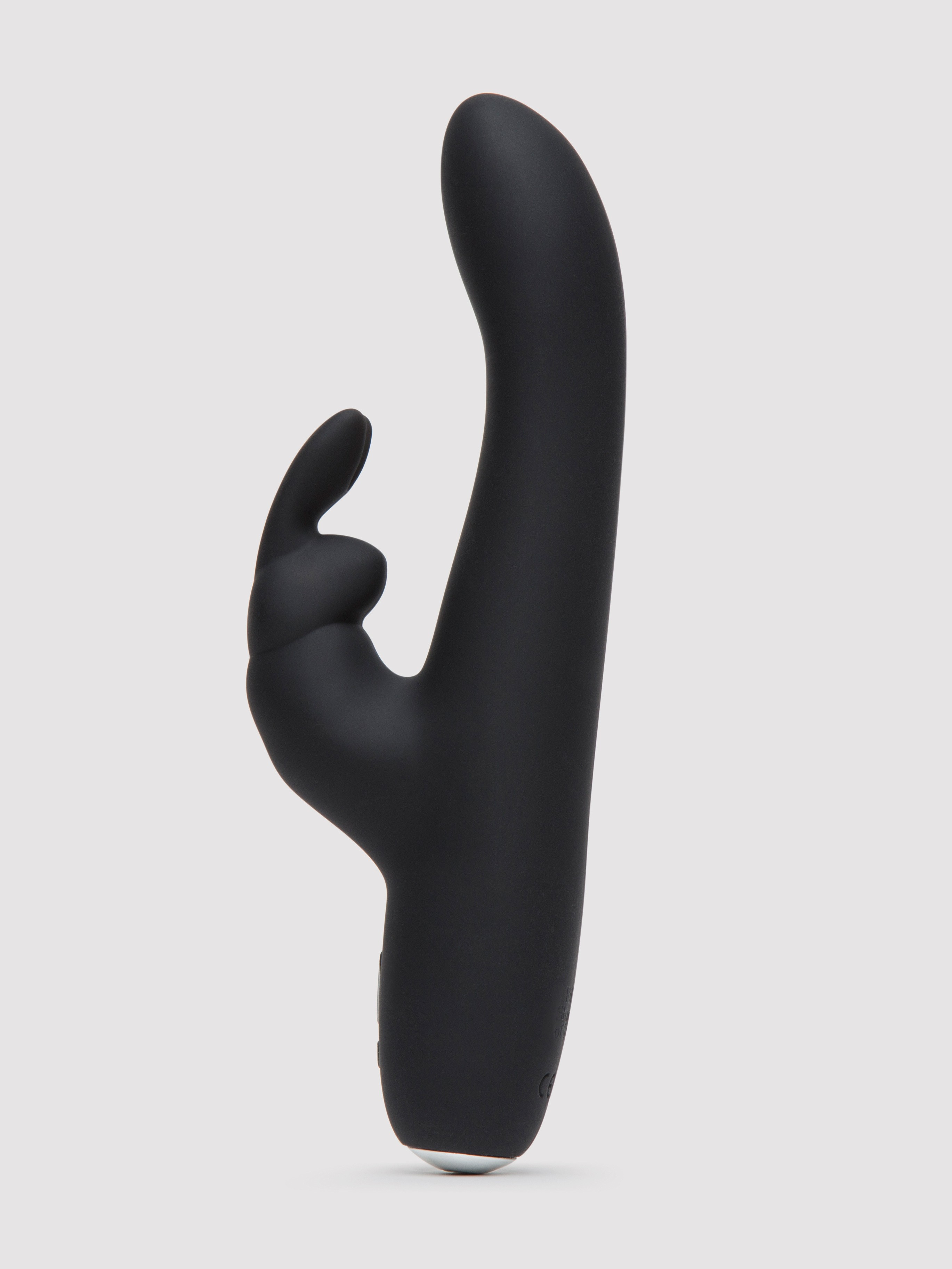 Fifty Shades of Grey Greedy Girl Slimline Rabbit Vibrator, Black, hi-res