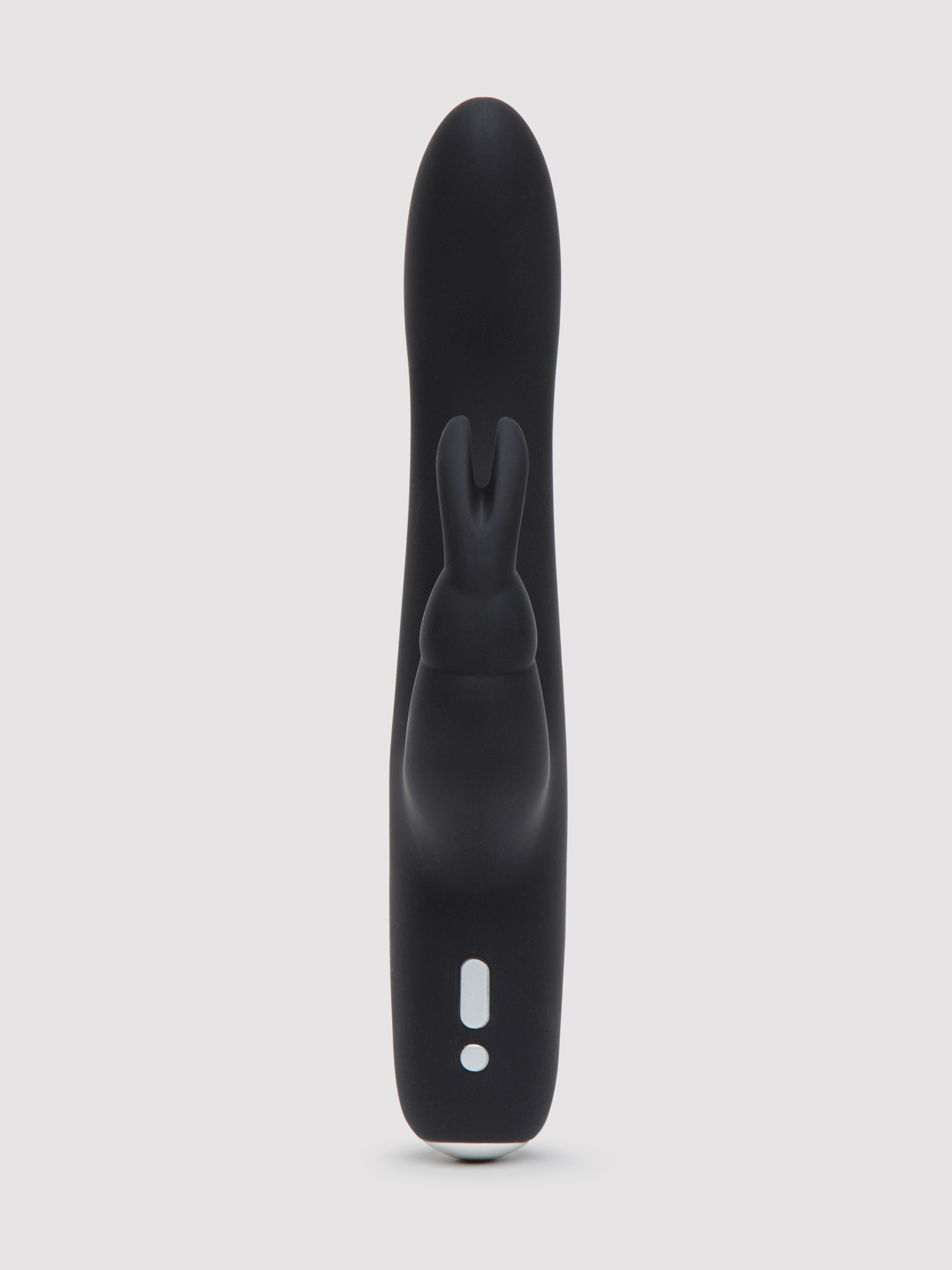Fifty Shades of Grey Greedy Girl Slimline Rabbit Vibrator, Black, hi-res