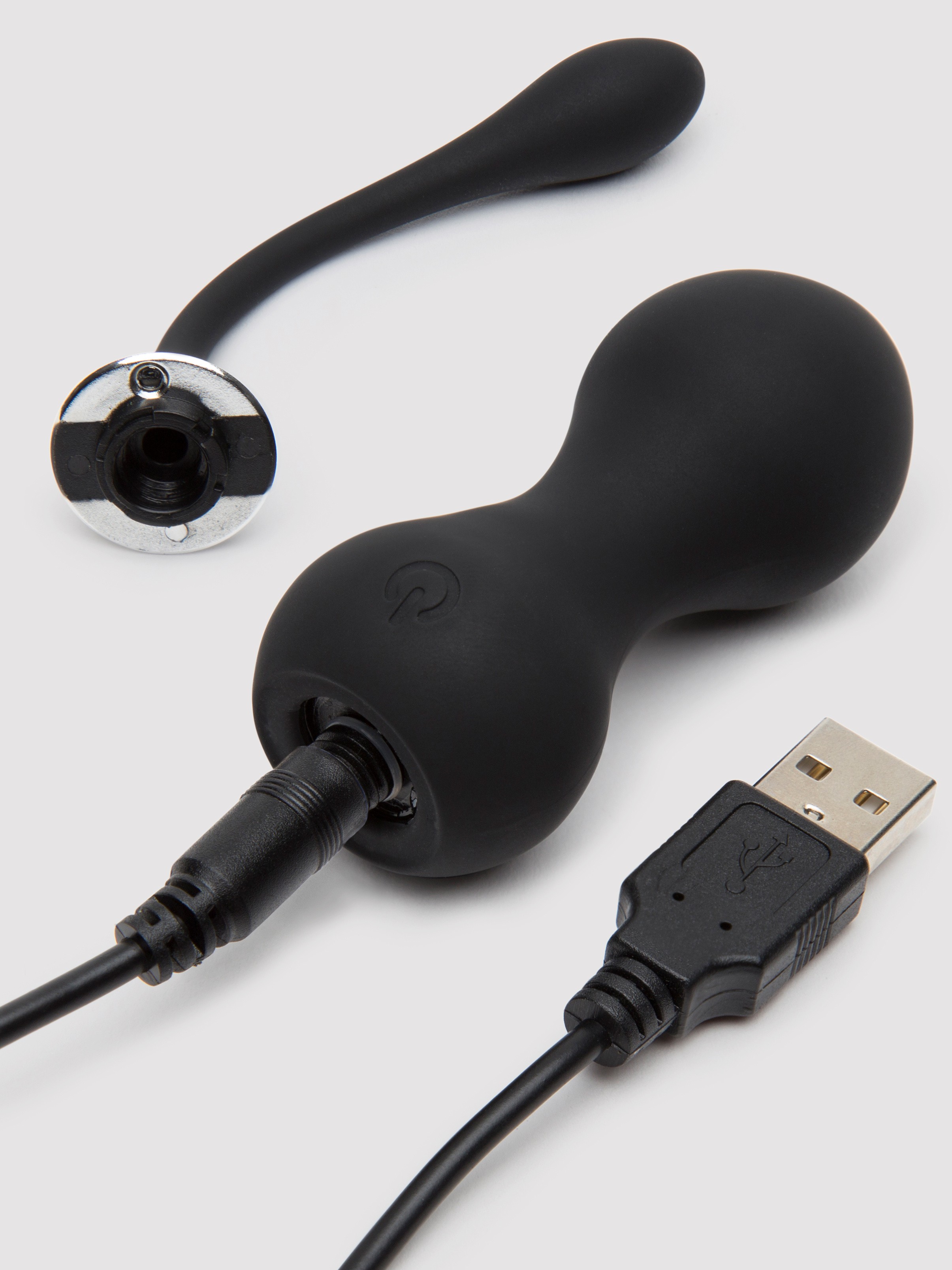 Fifty Shades of Grey Relentless Vibrations Remote Kegel Balls, Black, hi-res