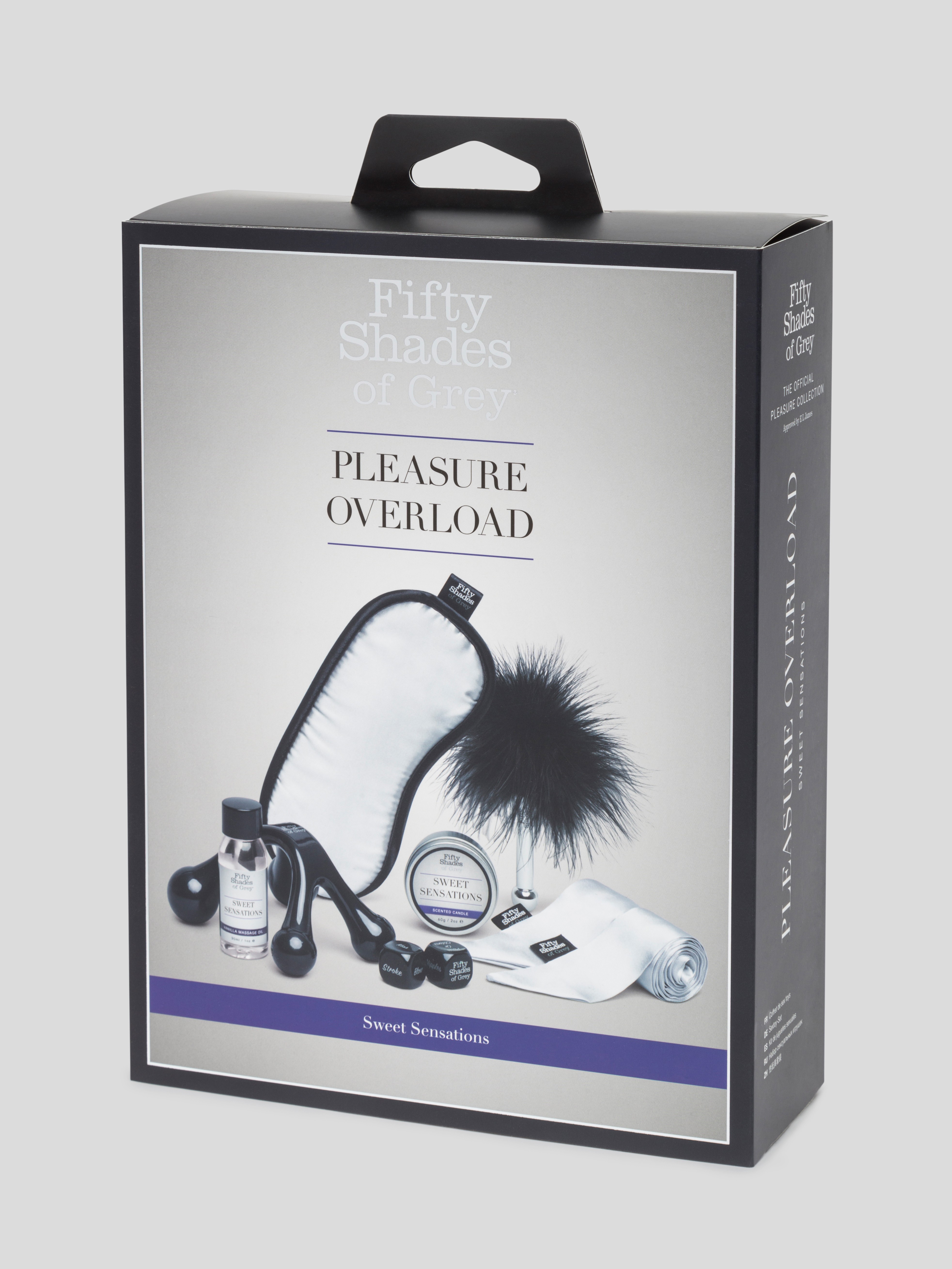 Fifty Shades of Grey Sweet Sensations Gift Set (7 Piece), Black, hi-res