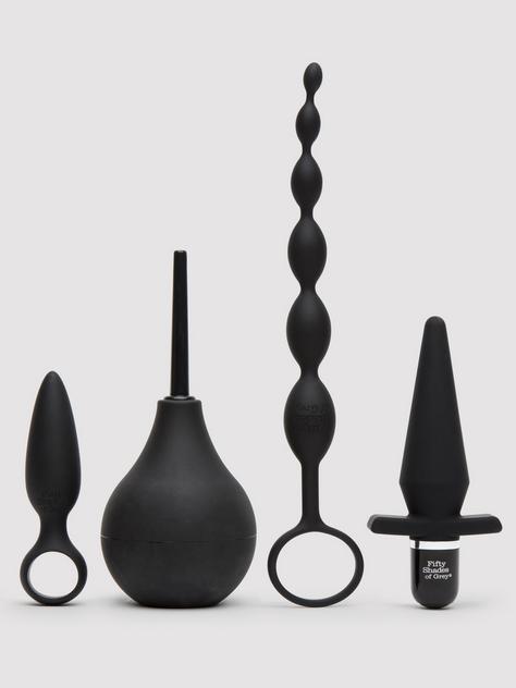 Coffret cadeau sex toys anaux Take It Slow (4 pièces), Fifty Shades of Grey, Noir, hi-res