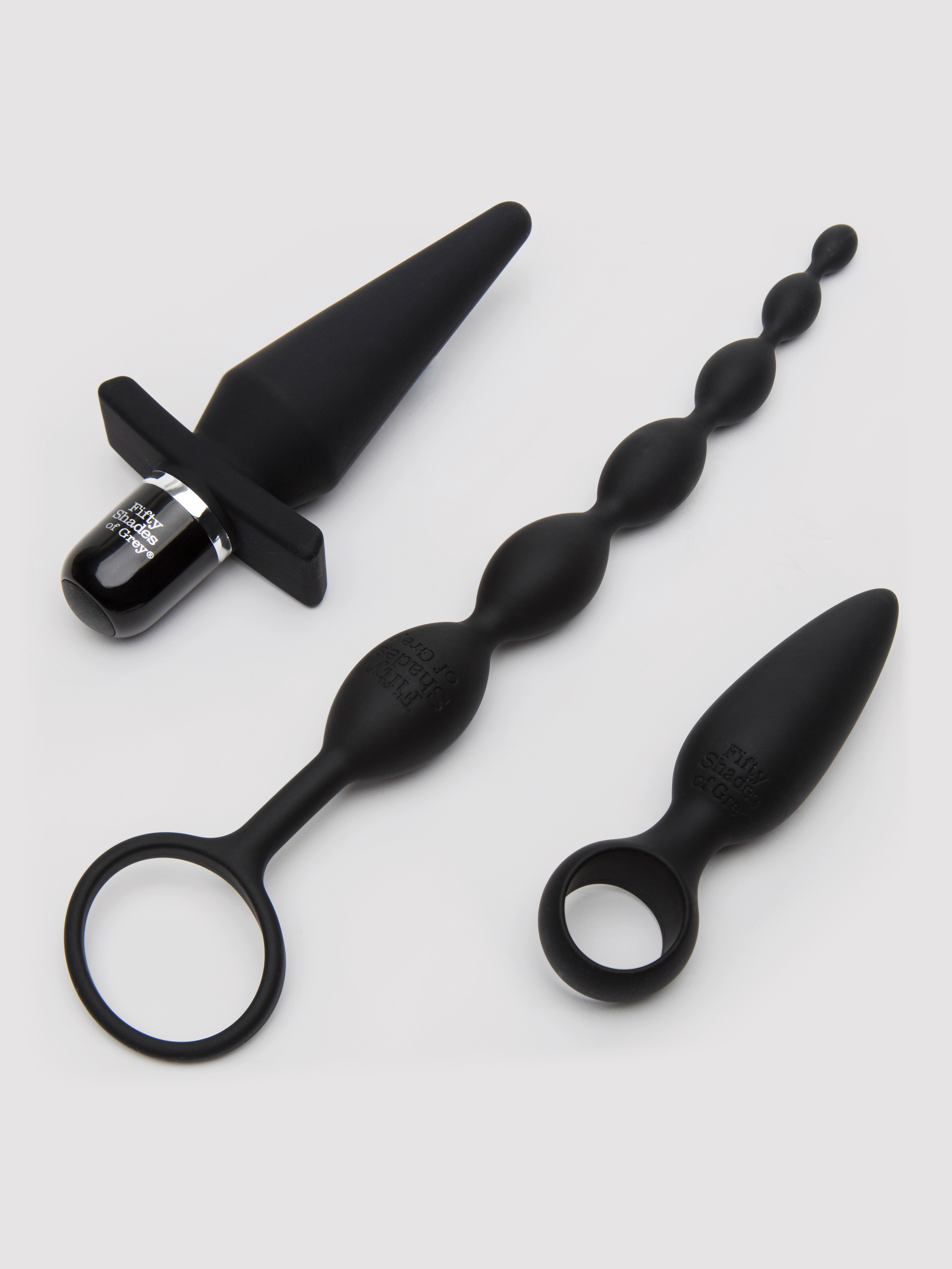 Fifty Shades of Grey Take It Slow Gift Set (4 Piece), Black, hi-res