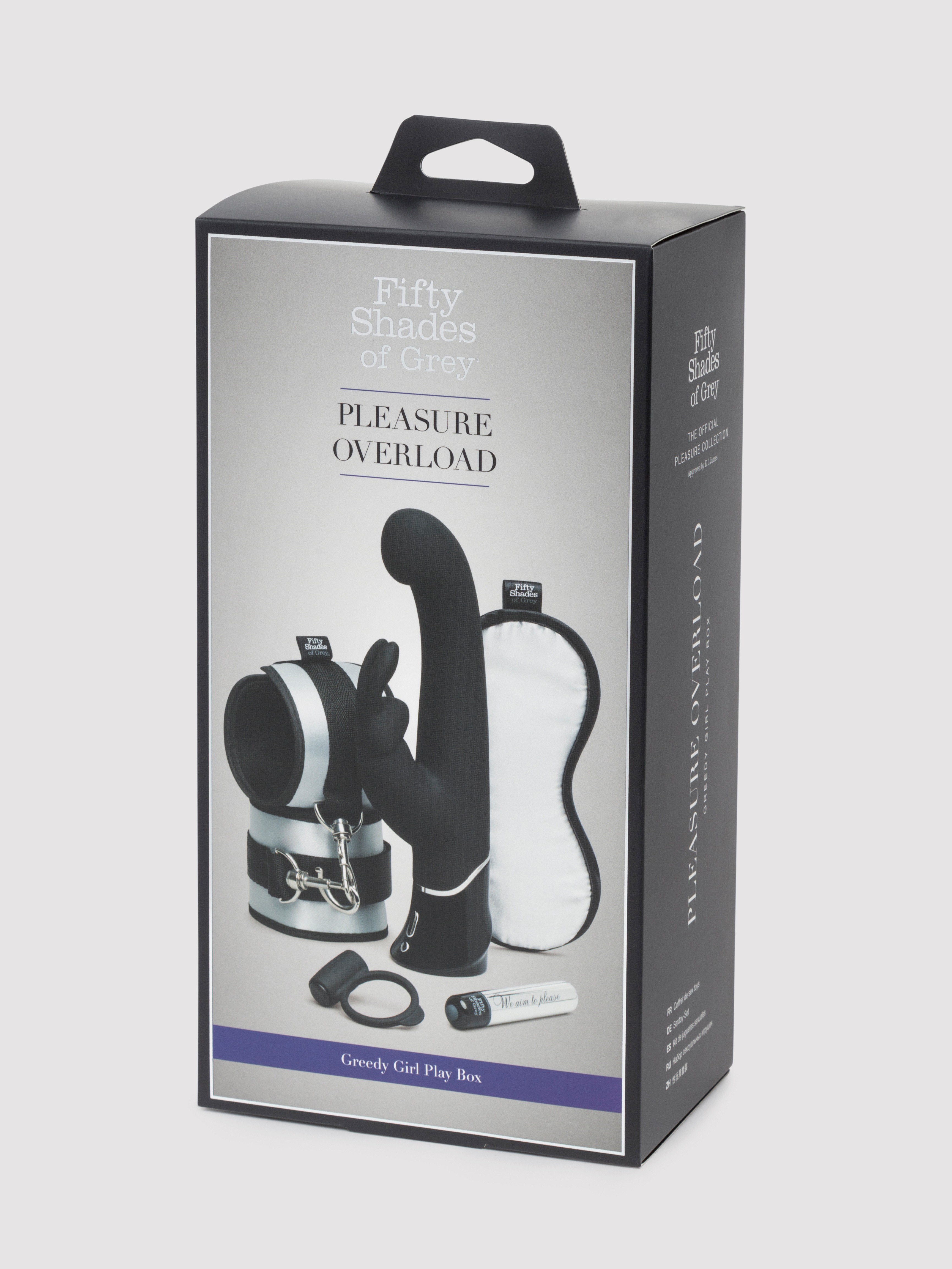 Fifty Shades of Grey Greedy Girl Play Box (5 Piece), Black, hi-res