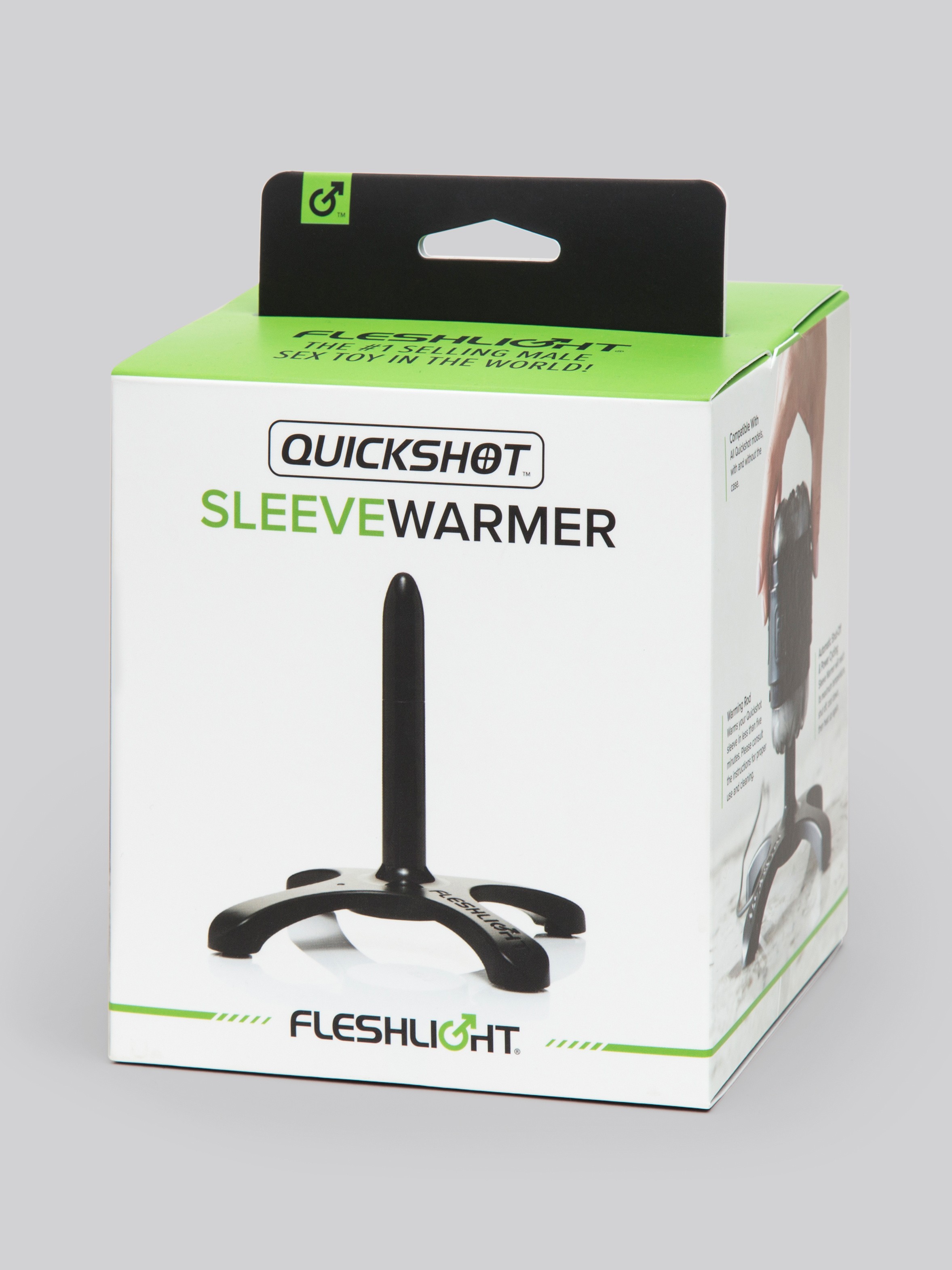 Fleshlight QUICKSHOT USB Sleeve Warmer, Black, hi-res