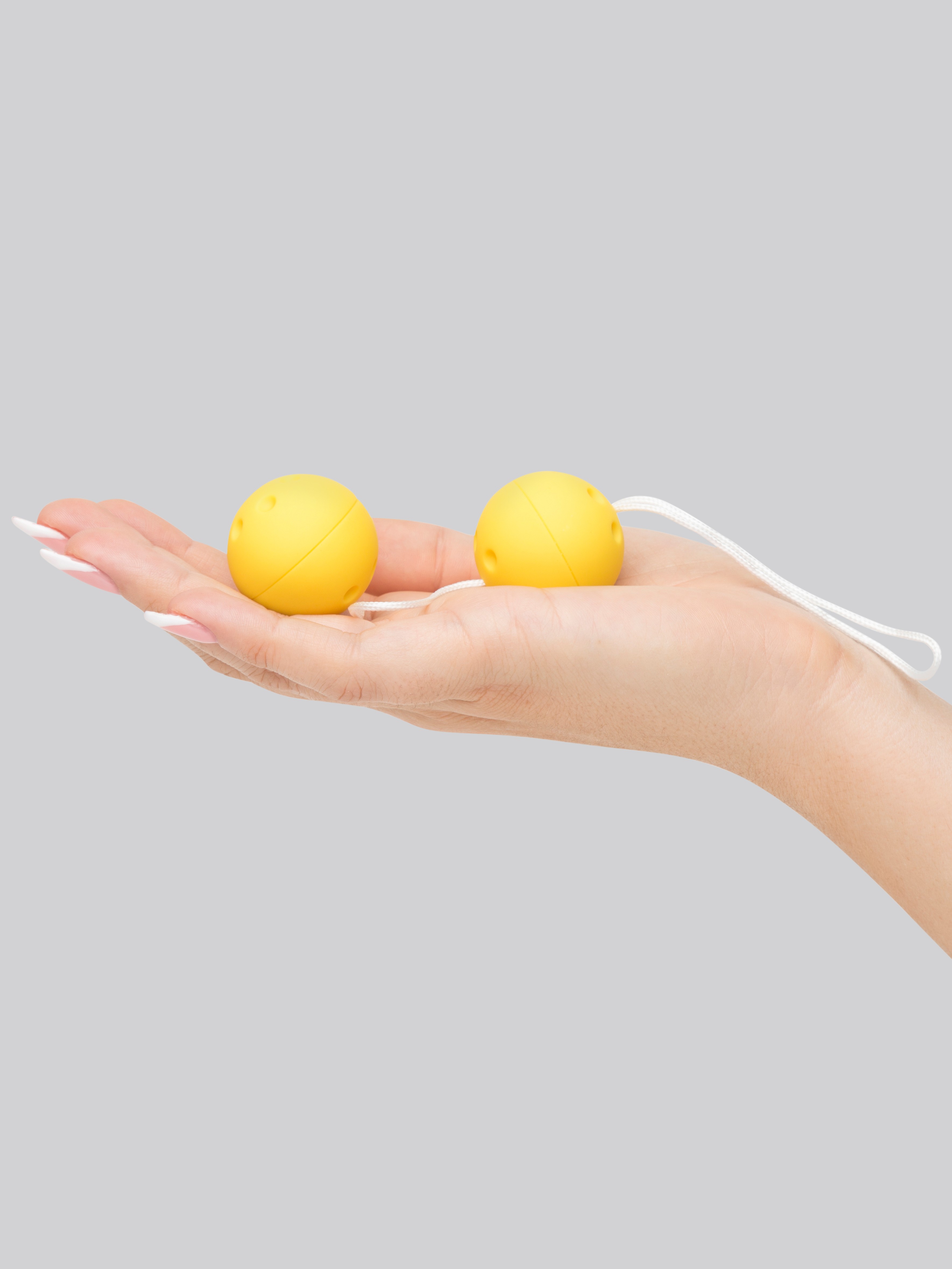 BASICS Jiggle Balls 2oz, Yellow, hi-res