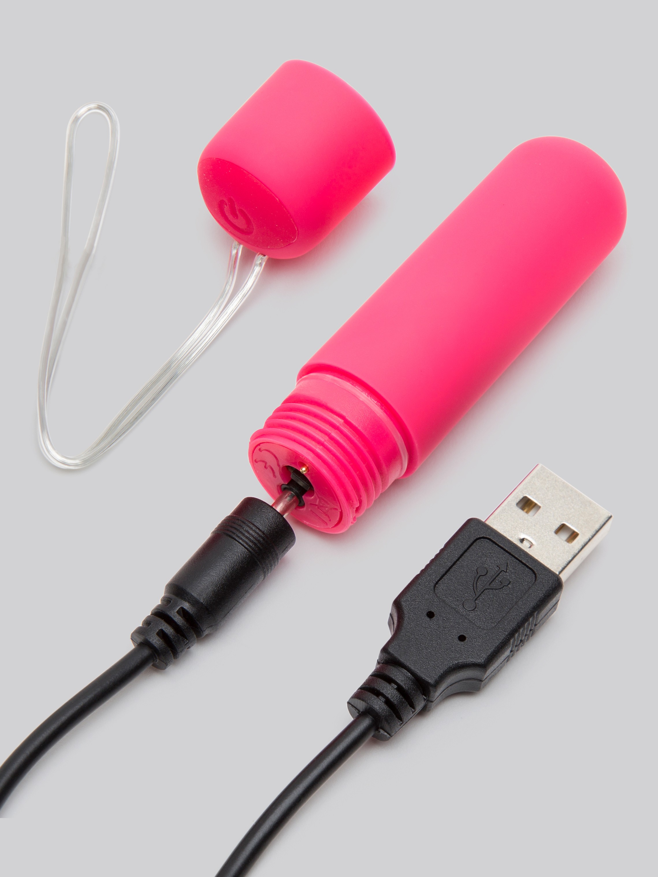 Happy Rabbit One Size Rechargeable Remote Control Knicker Vibrator , Pink, hi-res