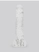 Lovehoney Realistic Textured Sensual Glass Dildo with Balls, Clear, hi-res