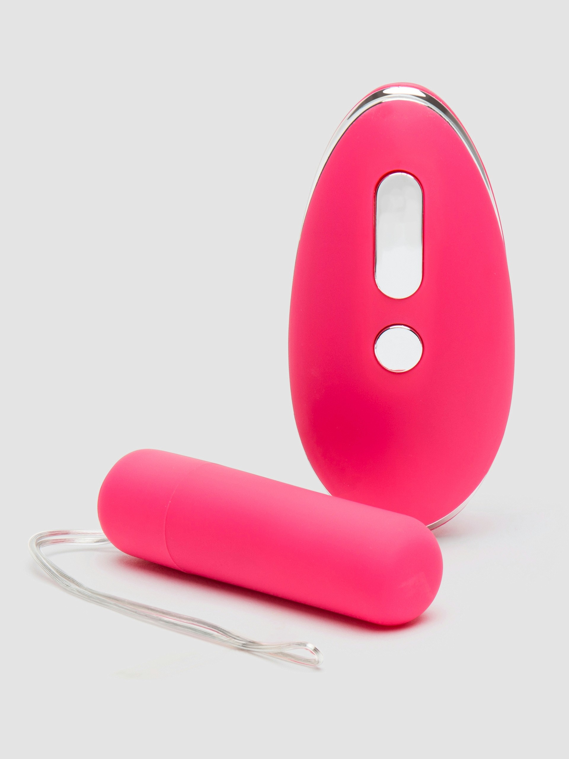 Happy Rabbit Plus Size Rechargeable Remote Control Panty Vibrator , Pink, hi-res